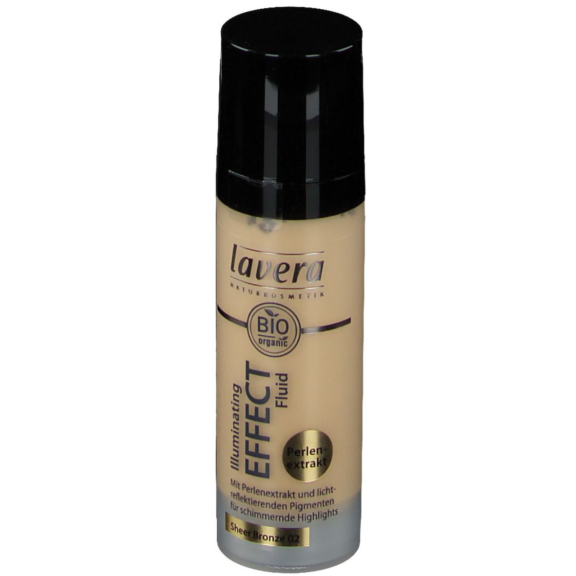 lavera ILLUMINATING EFFECT FLUID 02 sheer bronze