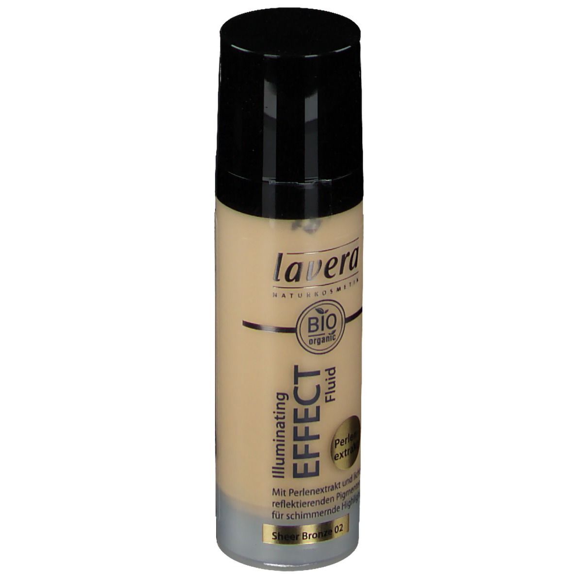 lavera ILLUMINATING EFFECT FLUID 02 sheer bronze