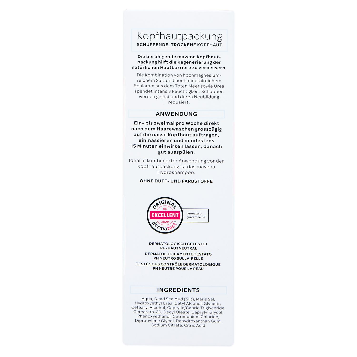 maVena® Kopfhautpackung