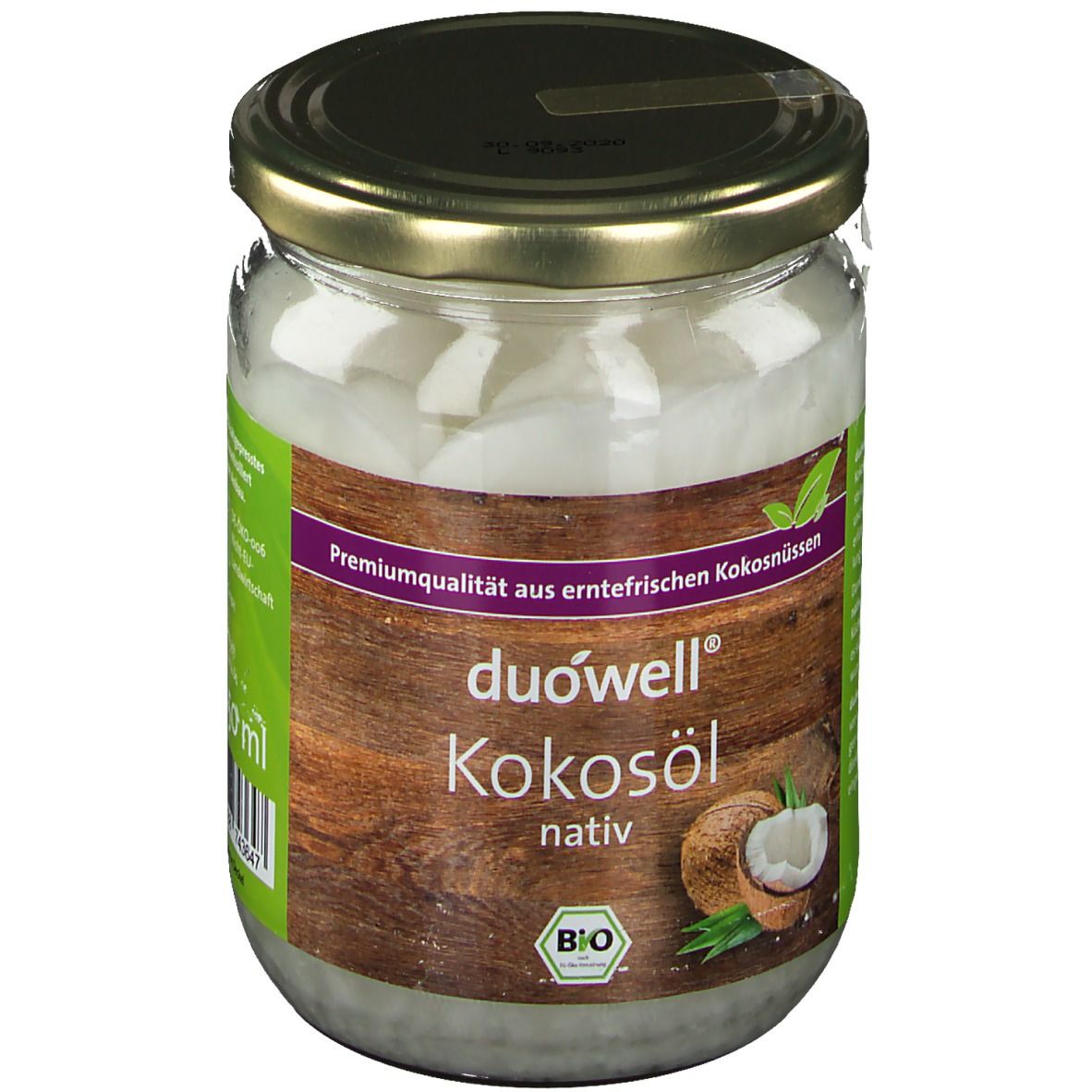 duówell® huile de noix de coco biologique native