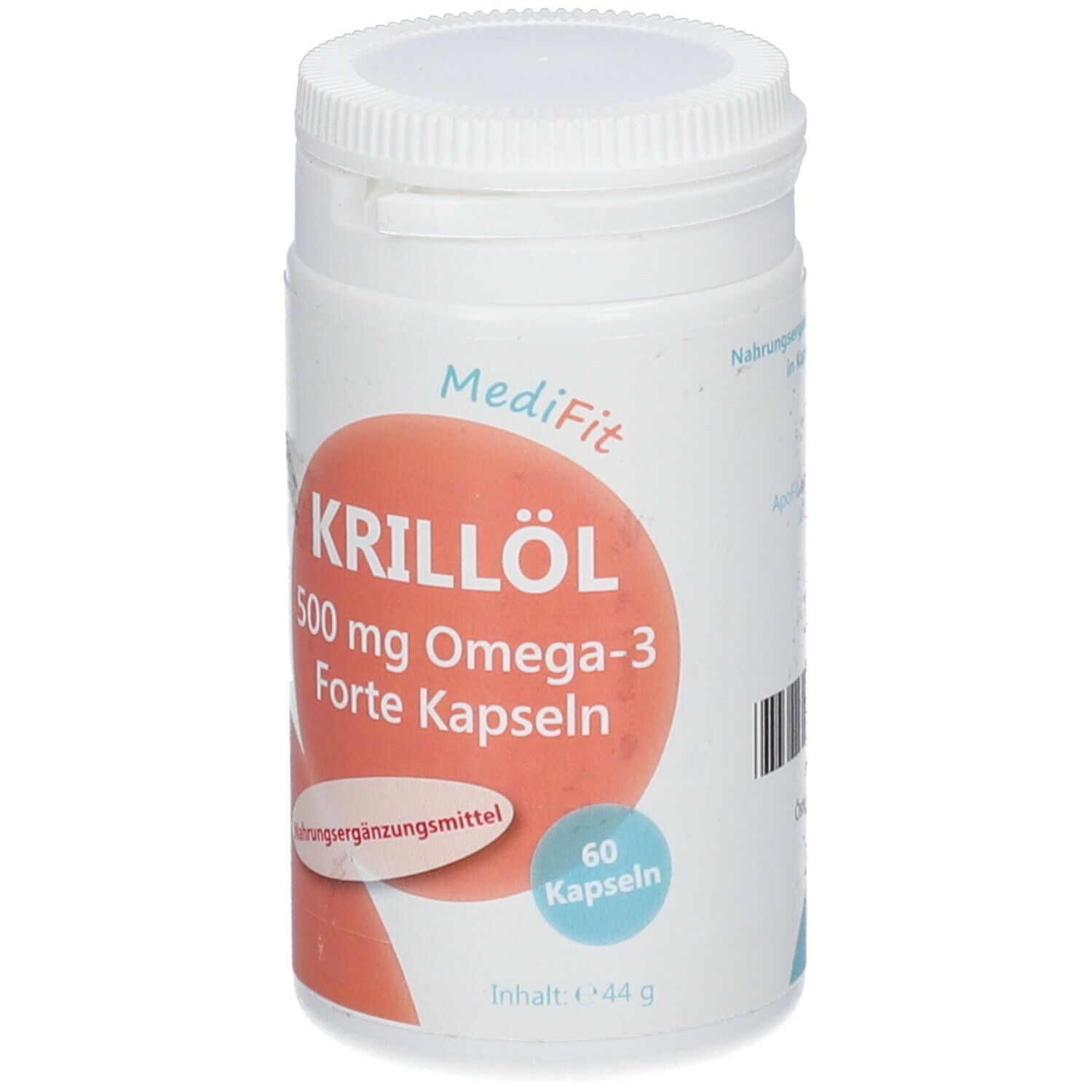 MEDIFIT Khuile de Krill 500 mg Omega-3 Forte