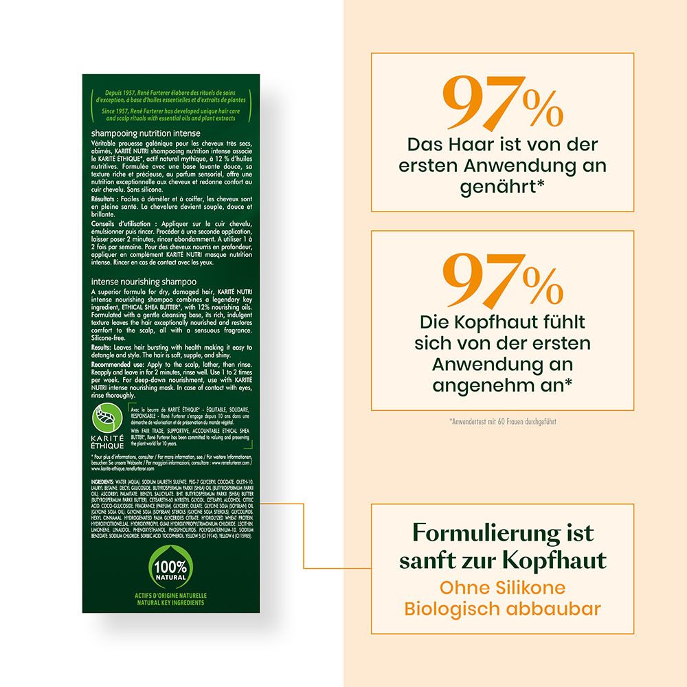 RENE FURTERER Karite Nutri Intensive Shampooing Nourrissant