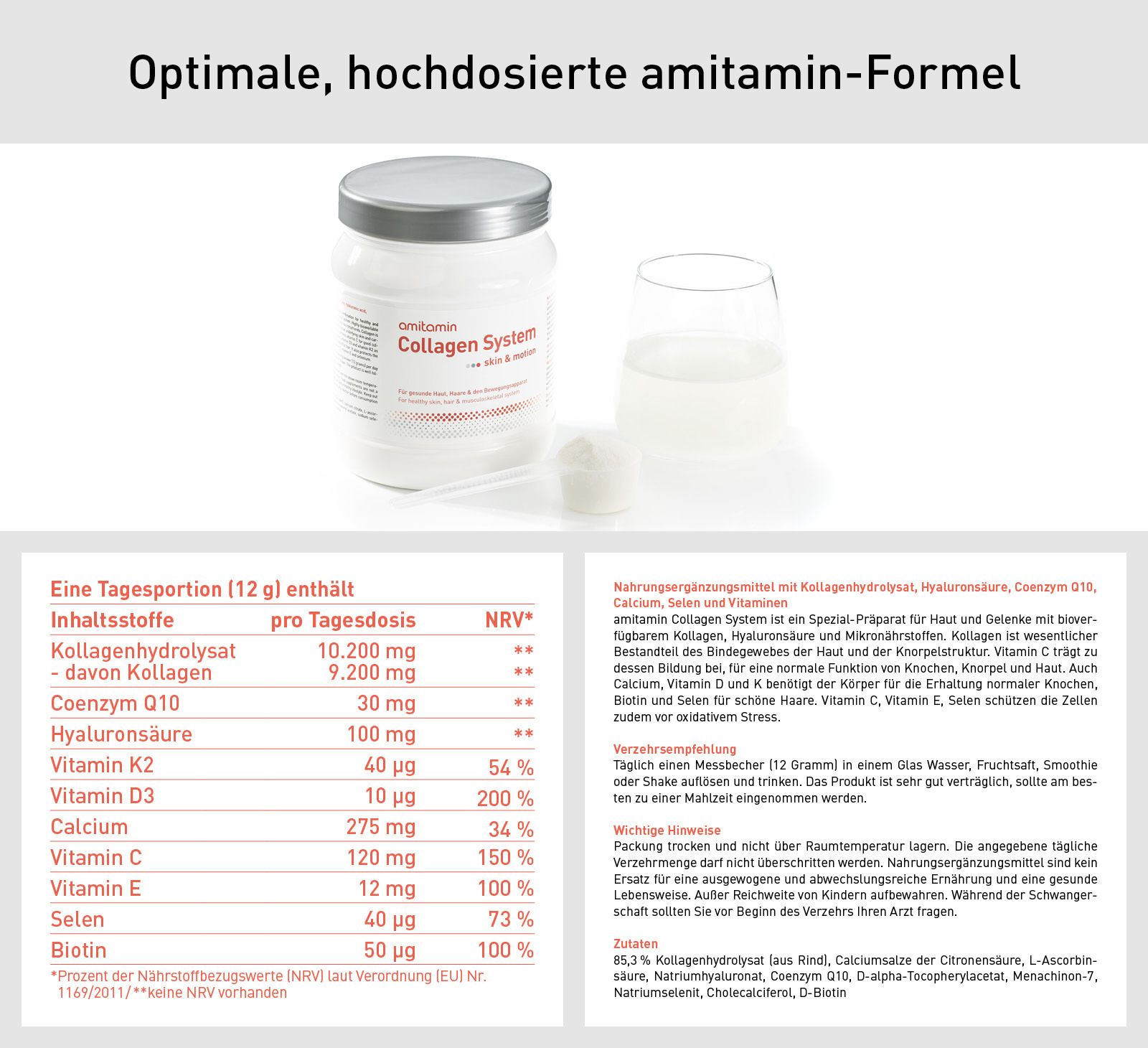 amitamin® Collagen System