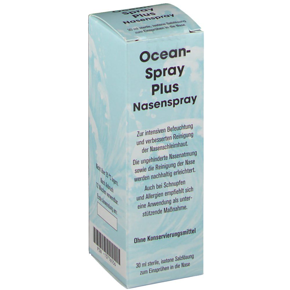 OCEAN-SPRAY Plus Nasenspray isotone Salzlösung