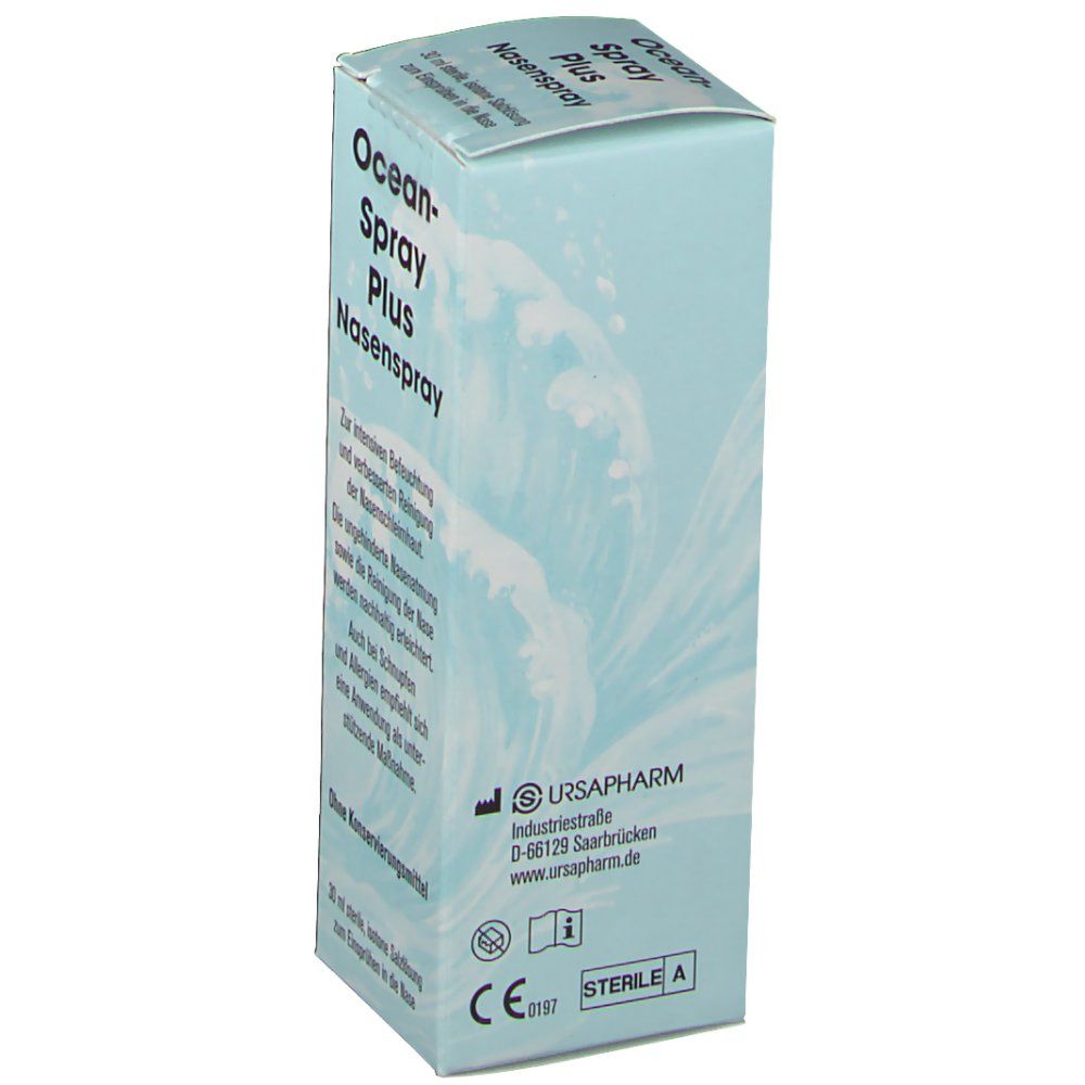 OCEAN-SPRAY Plus Nasenspray isotone Salzlösung