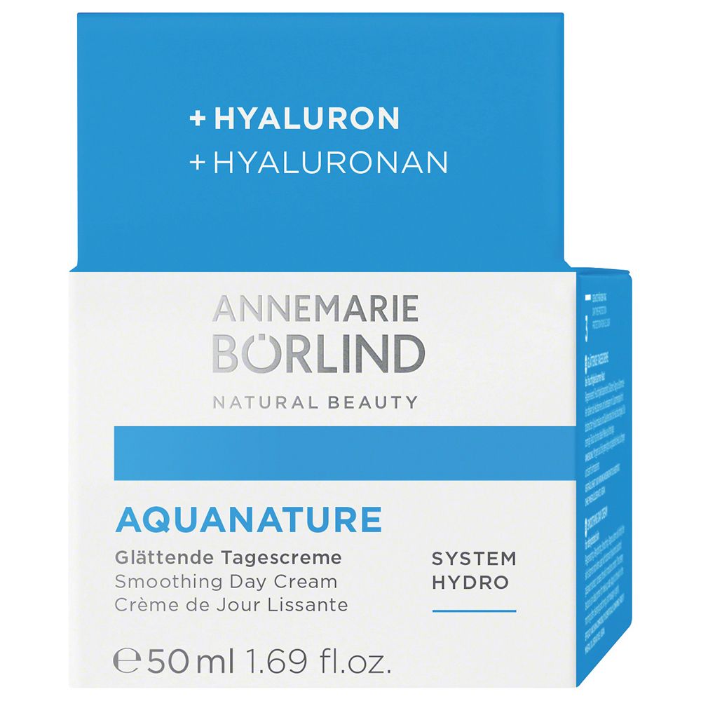 ANNEMARIE BÖRLIND AQUANATURE – SYSTEM HYDRO Glättende Tagescreme