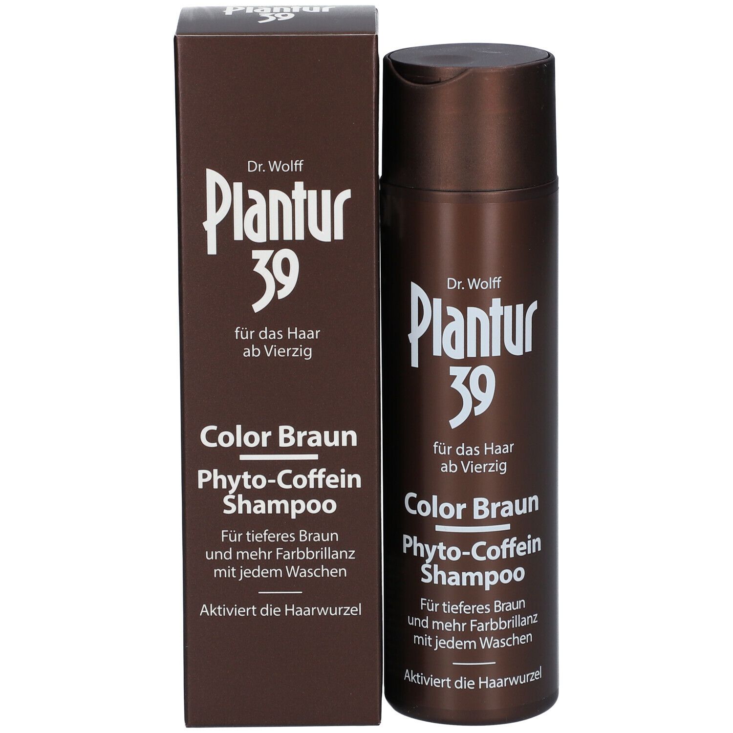 PLANTUR 39 Color Braun Phyto-Coffein-Shampoo