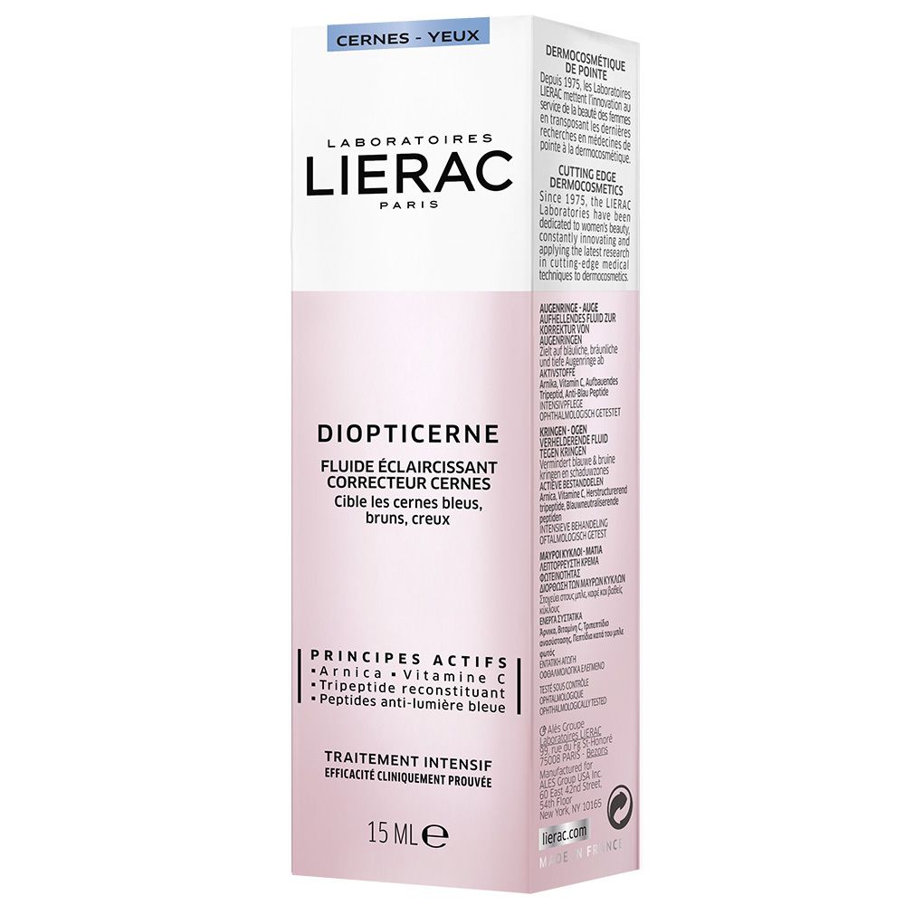 LIERAC DIOPTICERNE Fluide pour les yeux cernes