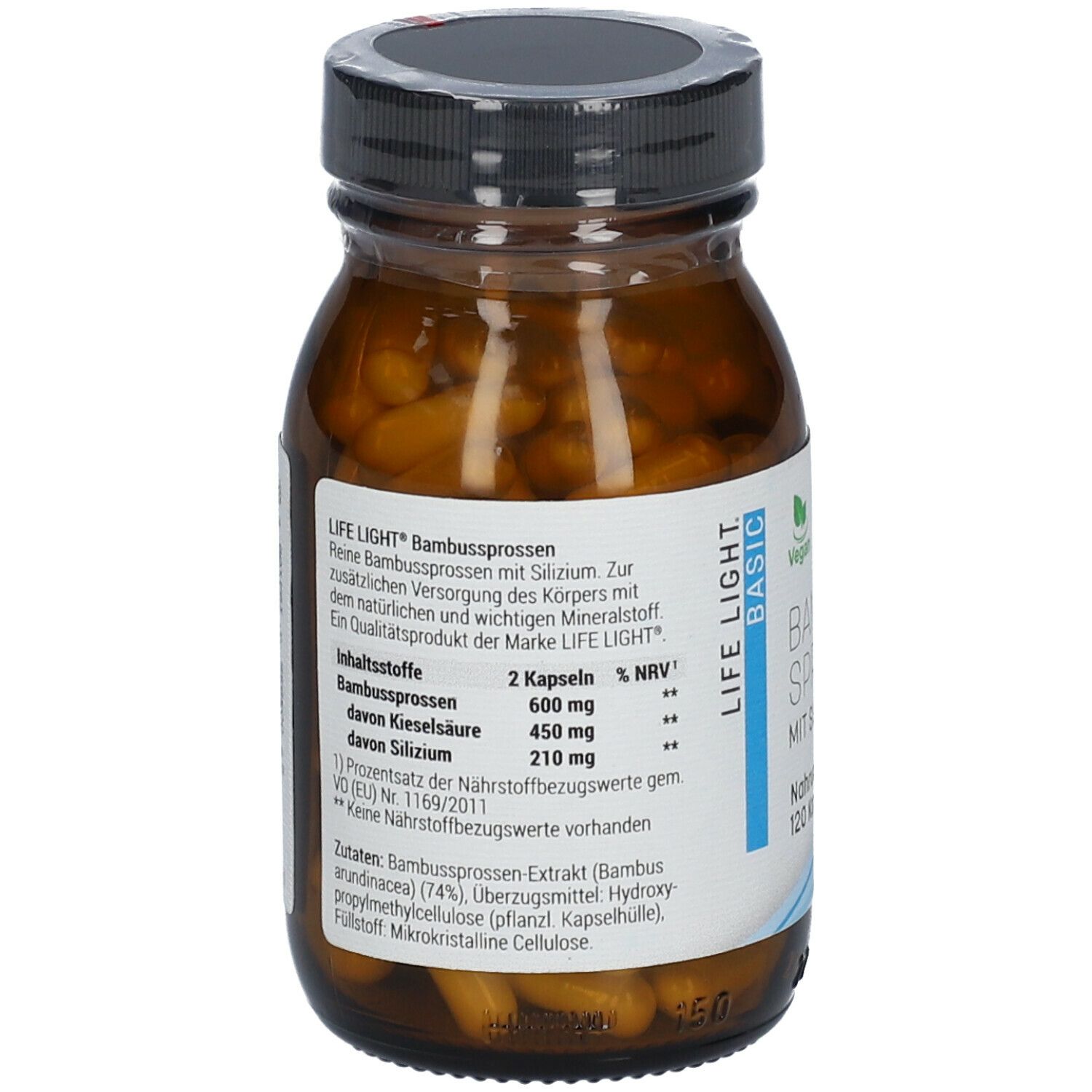 LIFE LIGHT® Bambussprossen - 210 mg Silizium