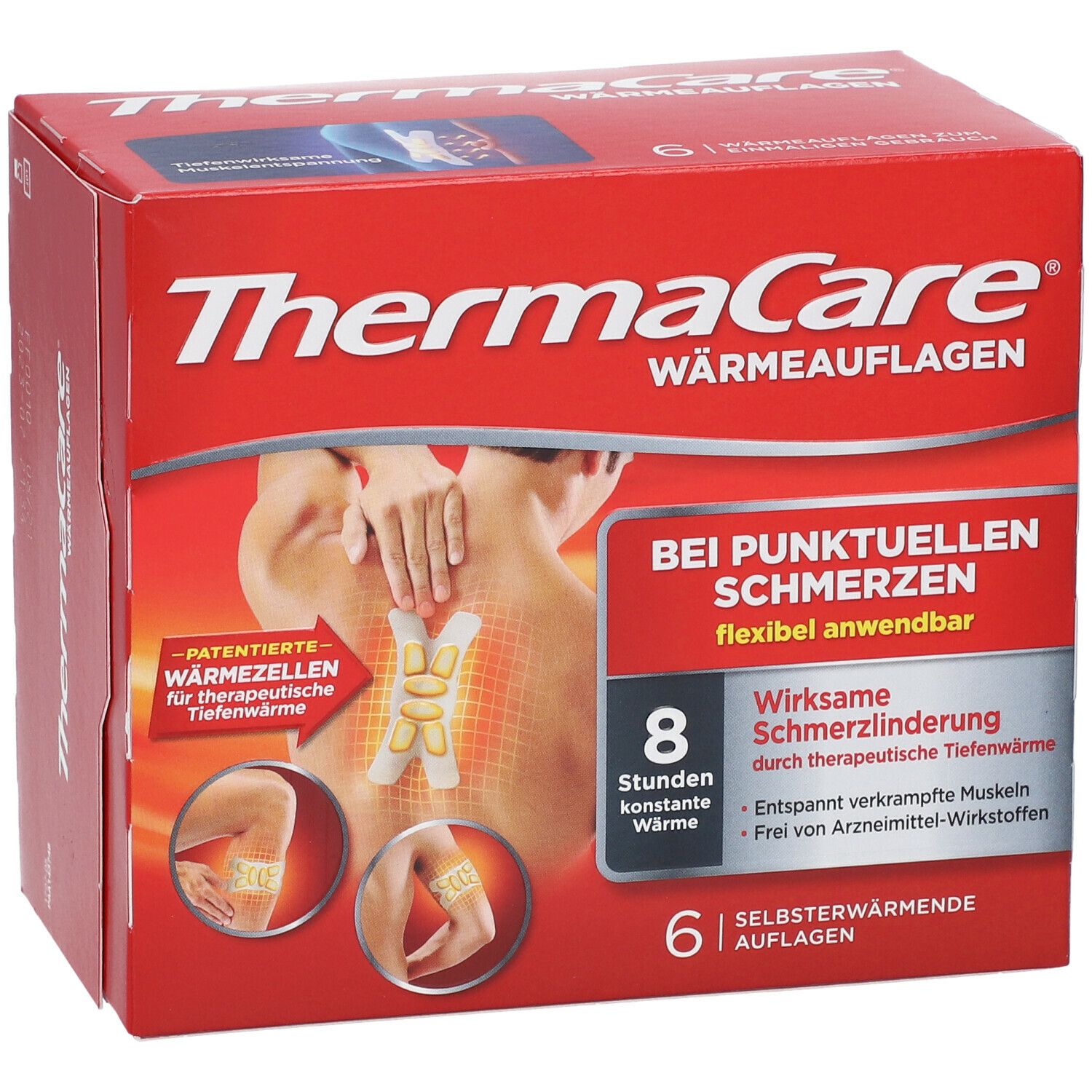 ThermaCare ® Wärmeauflagen bei punktuellen Schmerzen