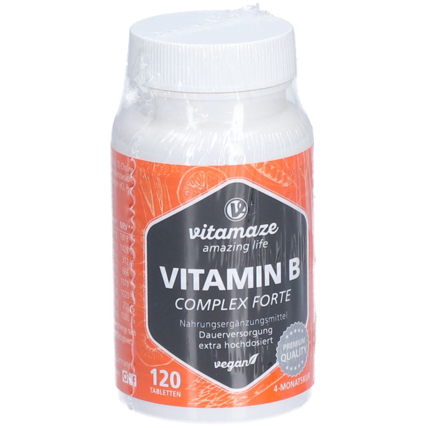 VITAMIN B-Complex extra hochdosiert vegan