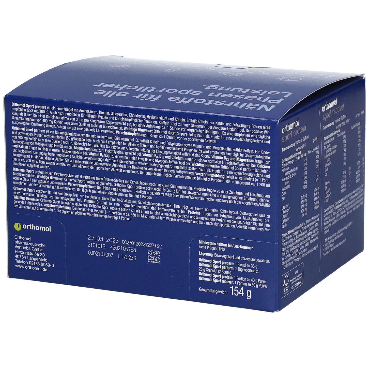 Orthomol Sport Probierpaket