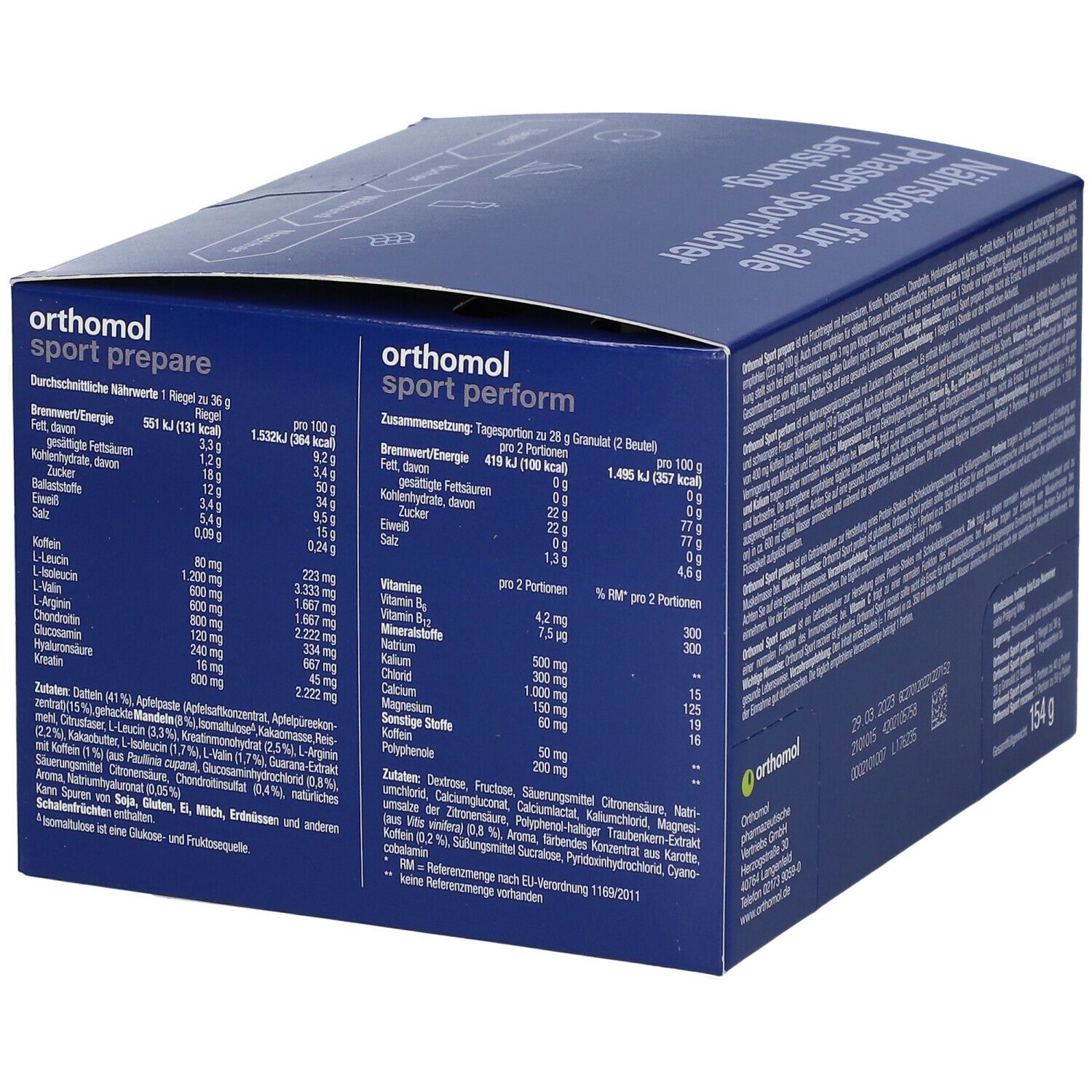 Orthomol Sport Probierpaket
