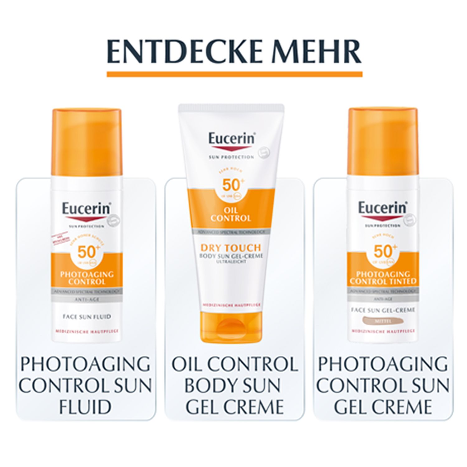 Eucerin® Photoaging Control Face Sun Fluid LSF 30 – hoher Sonnenschutz hilft gegen Photoaging und reduziert Falten sichtbar