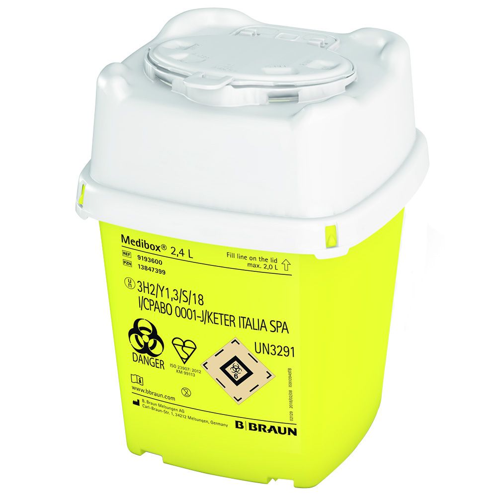 Medibox® Récipients collecteurs Braun 2,4L