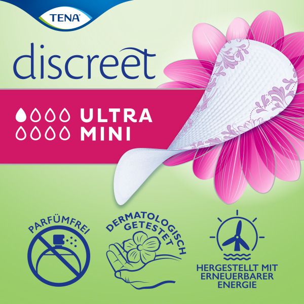 TENA Discreet Ultra Mini Inkontinenz Slipeinlagen