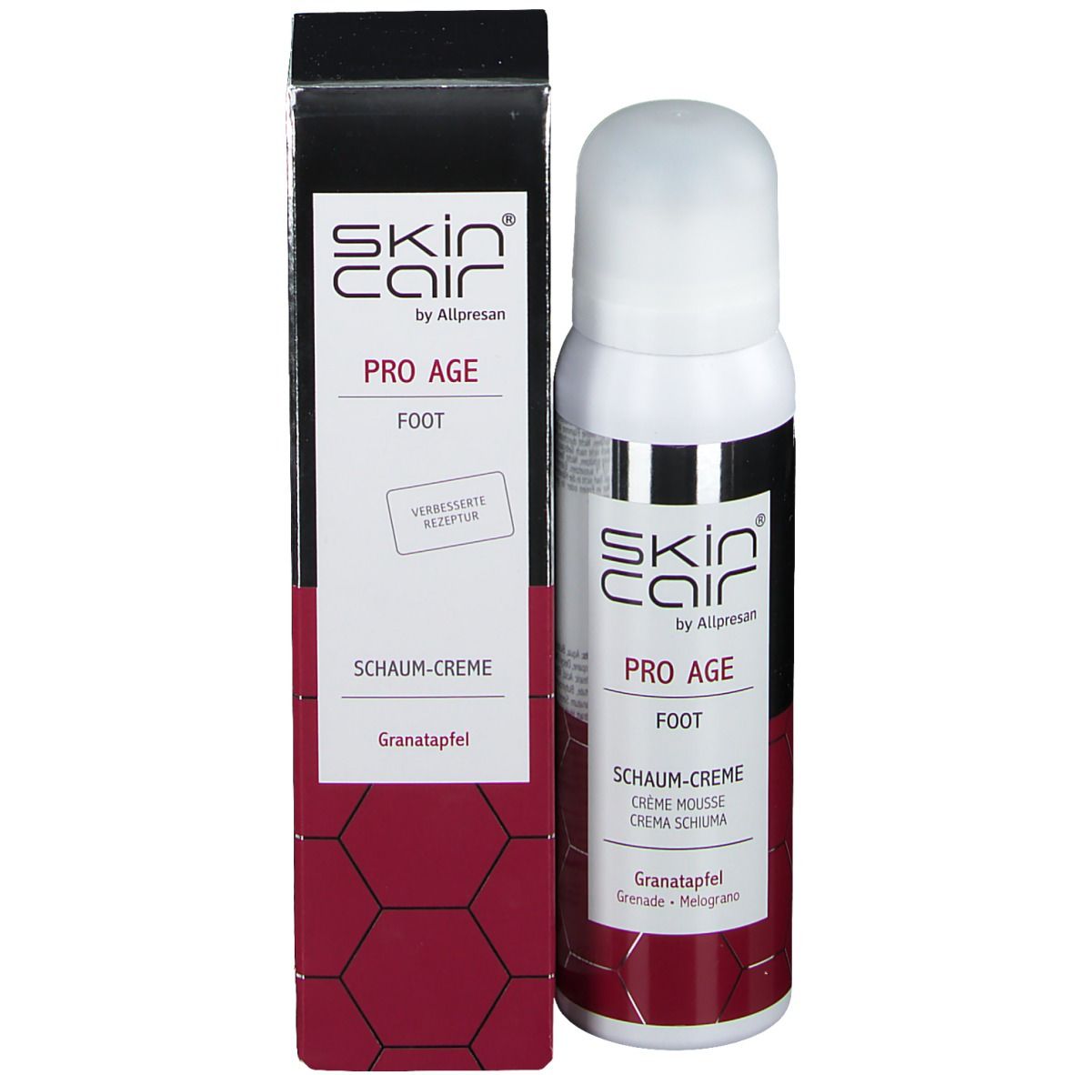 Skincair® PRO AGE Foot Schaum-Creme Granatapfel