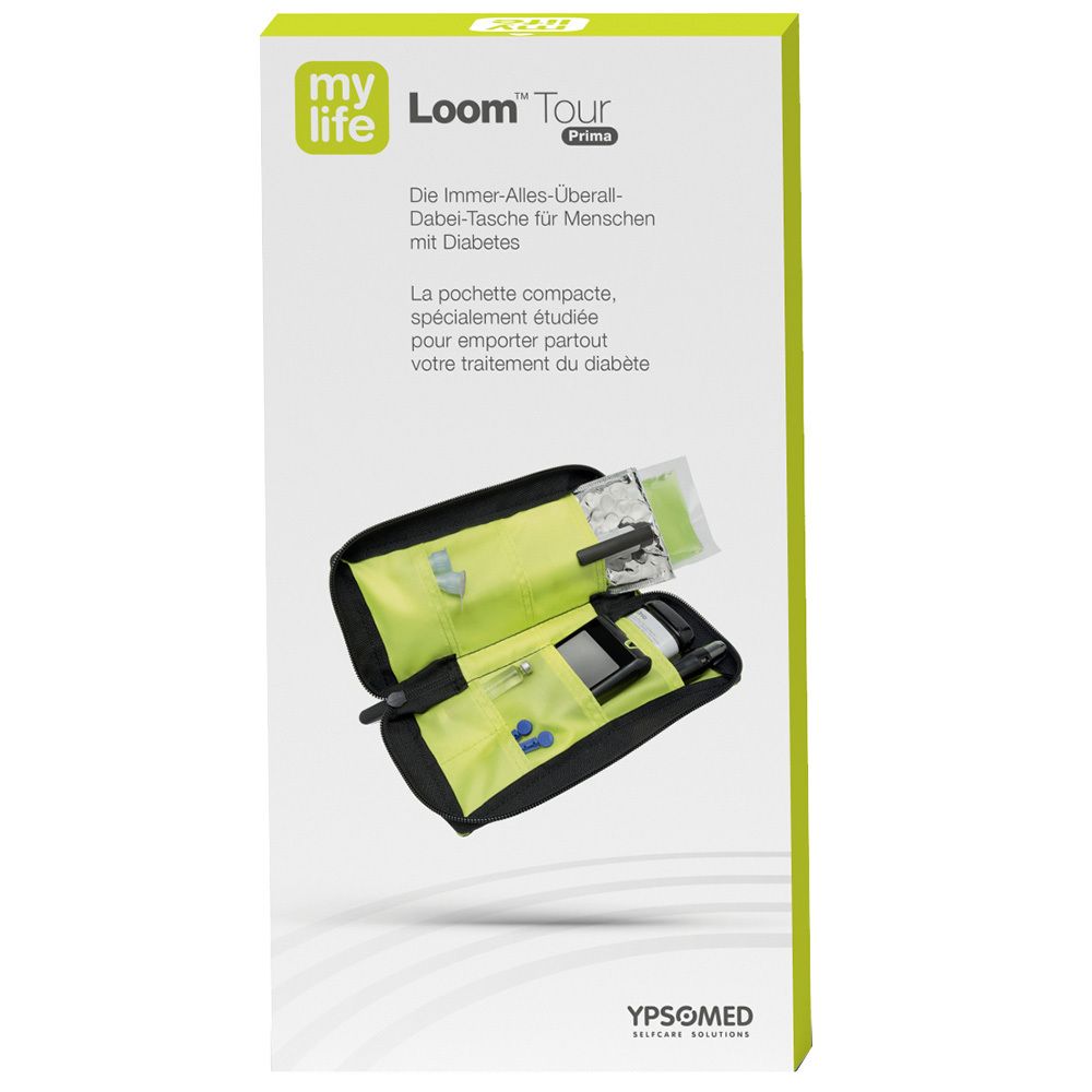 MYLIFE Loom Tour Prima Diabetiker-Tasche