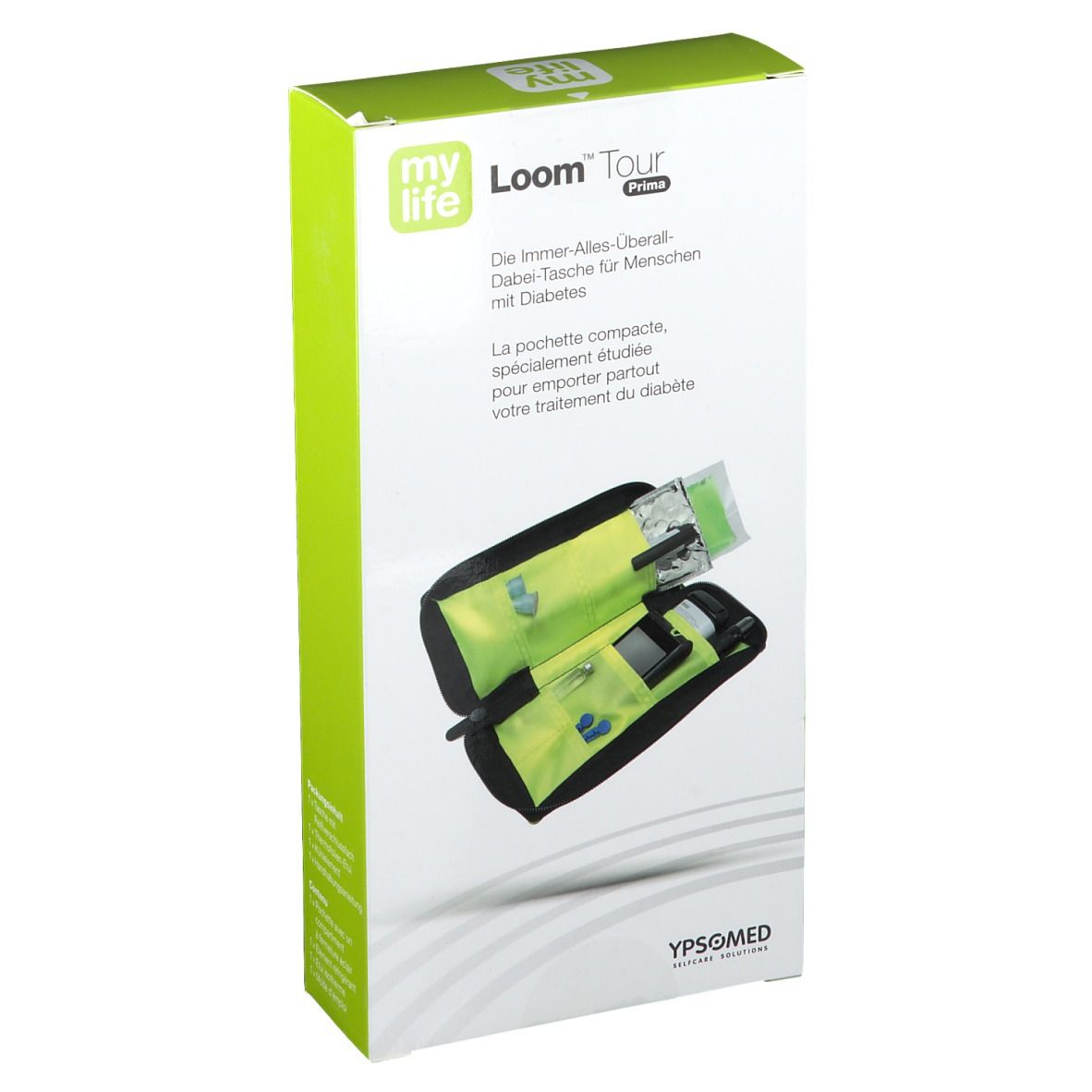 MYLIFE Loom Tour Prima Diabetiker-Tasche