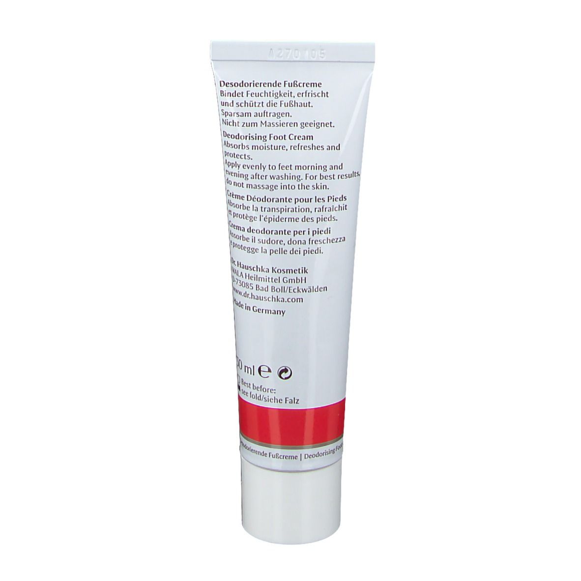 Dr. Hauschka® desodorierende Fußcreme
