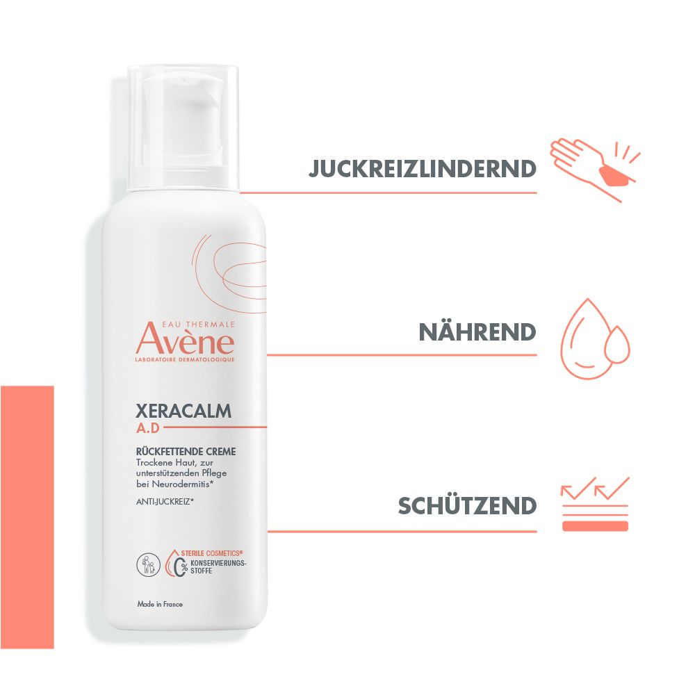 Avène XeraCalm A.D Creme - gegen Juckreiz und zur Pflege von Neurodermitis