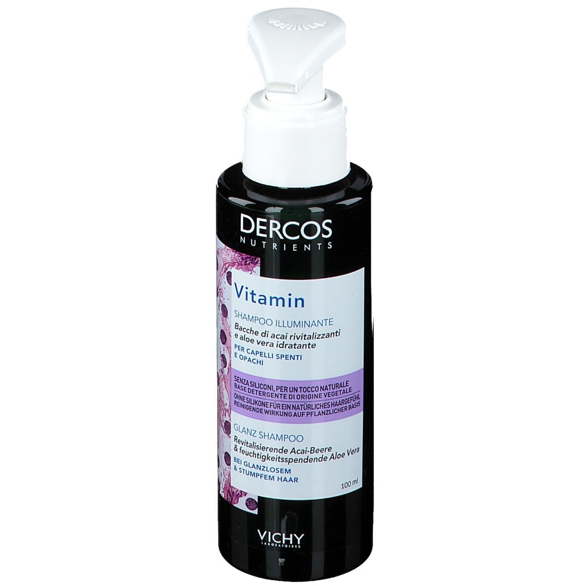 VICHY Dercos DERCOS NUTRIENTS Vitamin Glanz-Shampoo