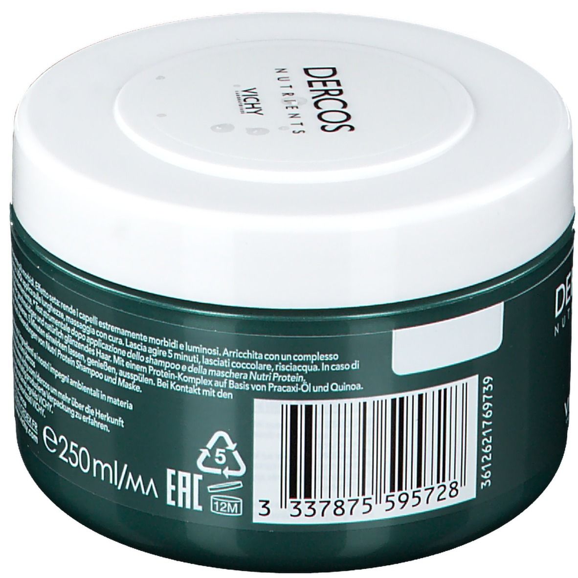 VICHY Dercos Nutrients Nutri Protein Masque Nourrissant