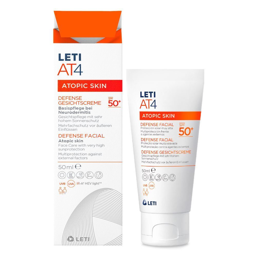 LETI AT4 Defense Crème Visage SPF 50+