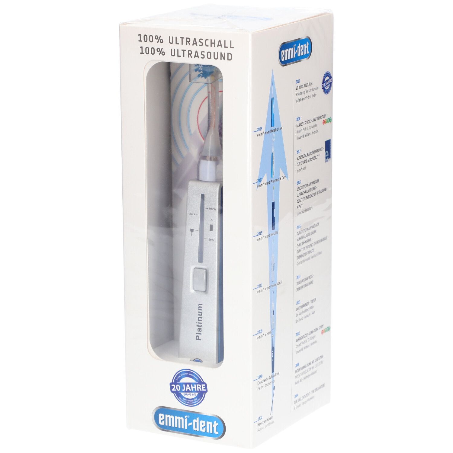 EMMI-DENT Ultraschall Zahnbürste Care 4.0