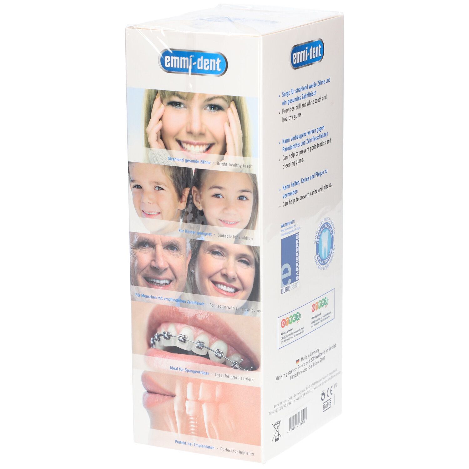 EMMI-DENT Ultraschall Zahnbürste Care 4.0