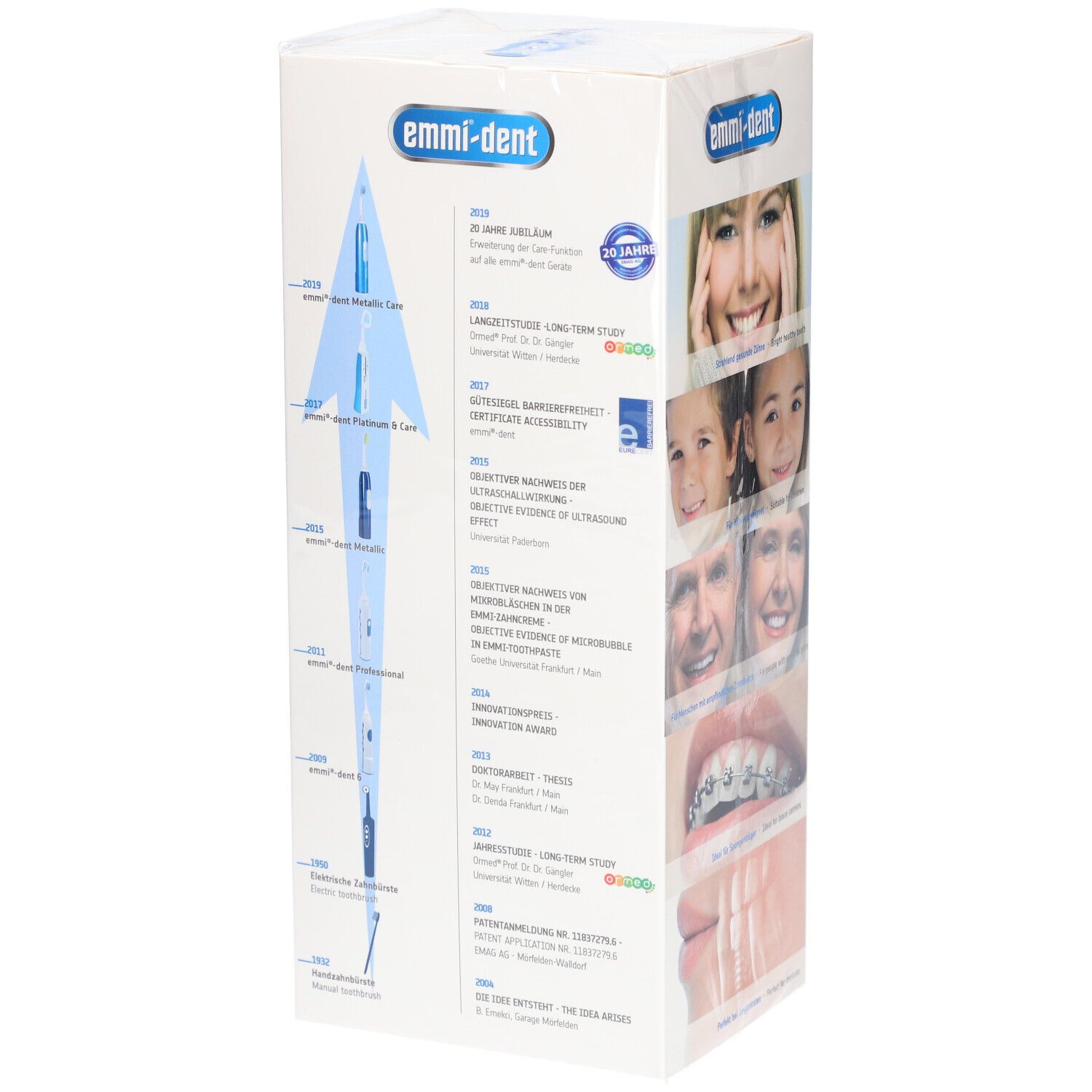 EMMI-DENT Ultraschall Zahnbürste Care 4.0