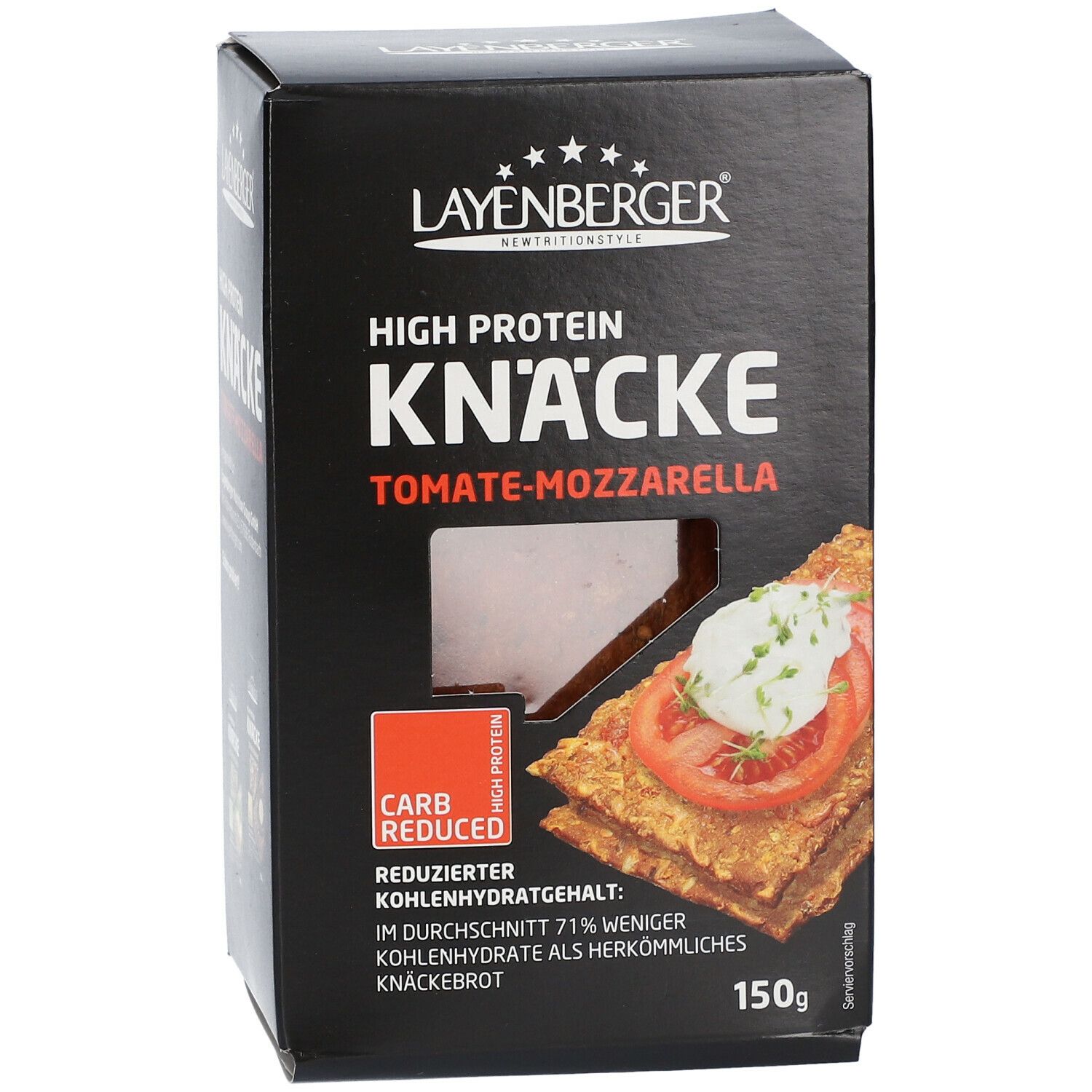 LAYENBERGER® LOWCARB.ONE Crackers Tomate-Mozzarella