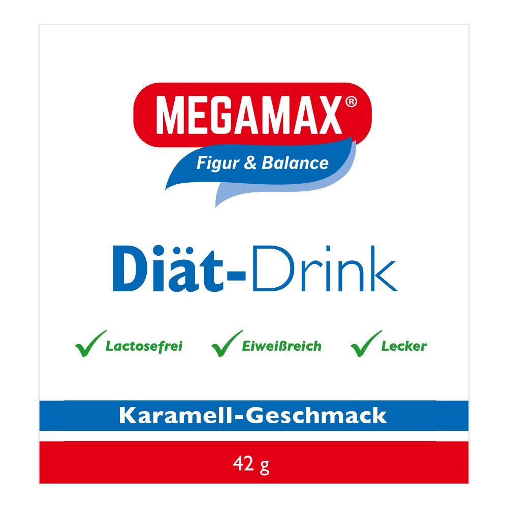 MEGAMAX Boisson diététique Caramel Substitut de repas