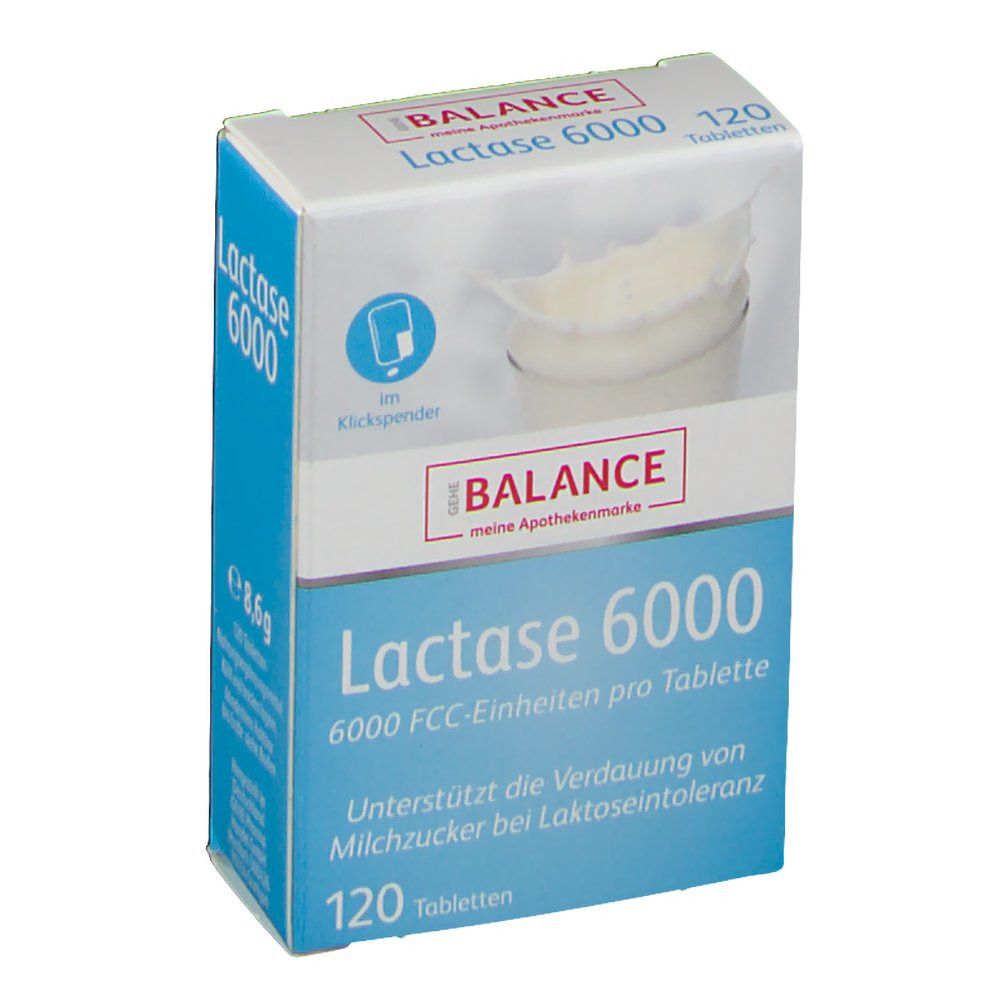 GEHE BALANCE Lactase 6.000 FCC Tabletten