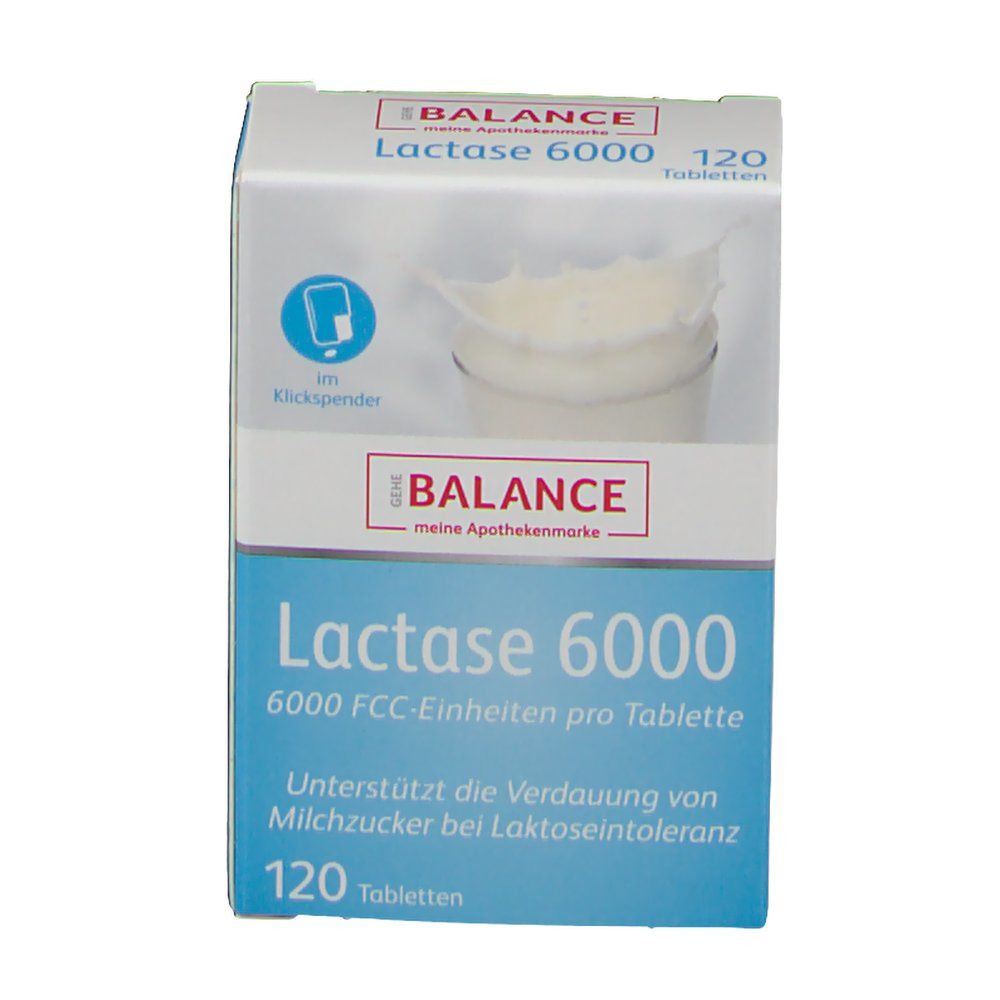 GEHE BALANCE Lactase 6.000 FCC Tabletten