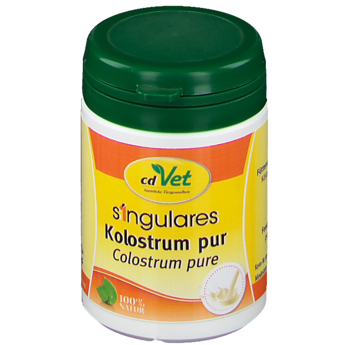 cd Vet Singulares Colostrum pure pour les animaux