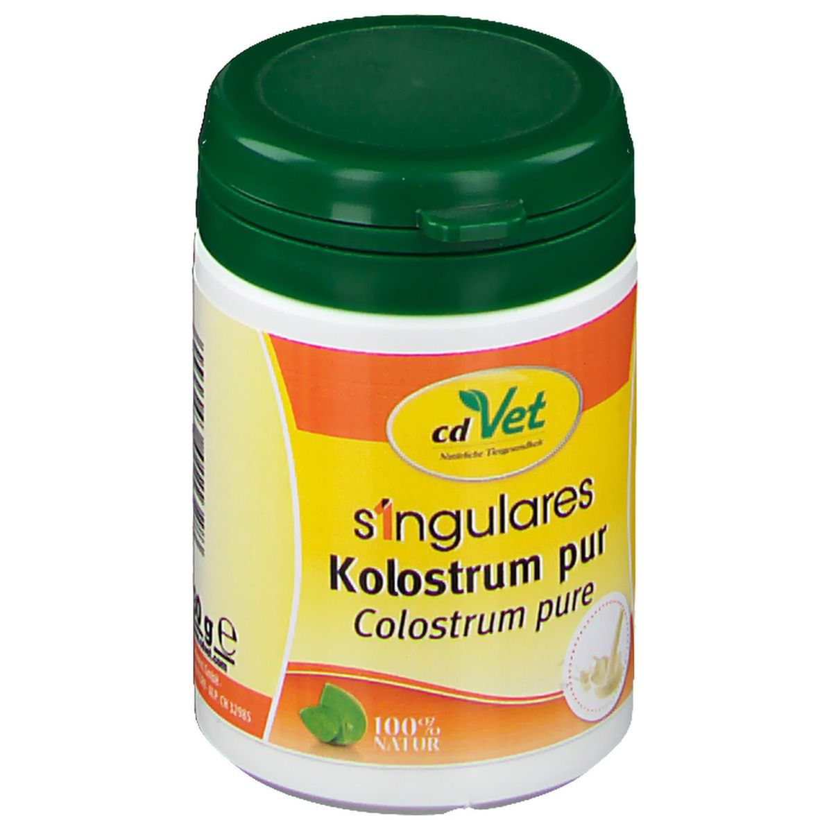 cd Vet Singulares Colostrum pure pour les animaux