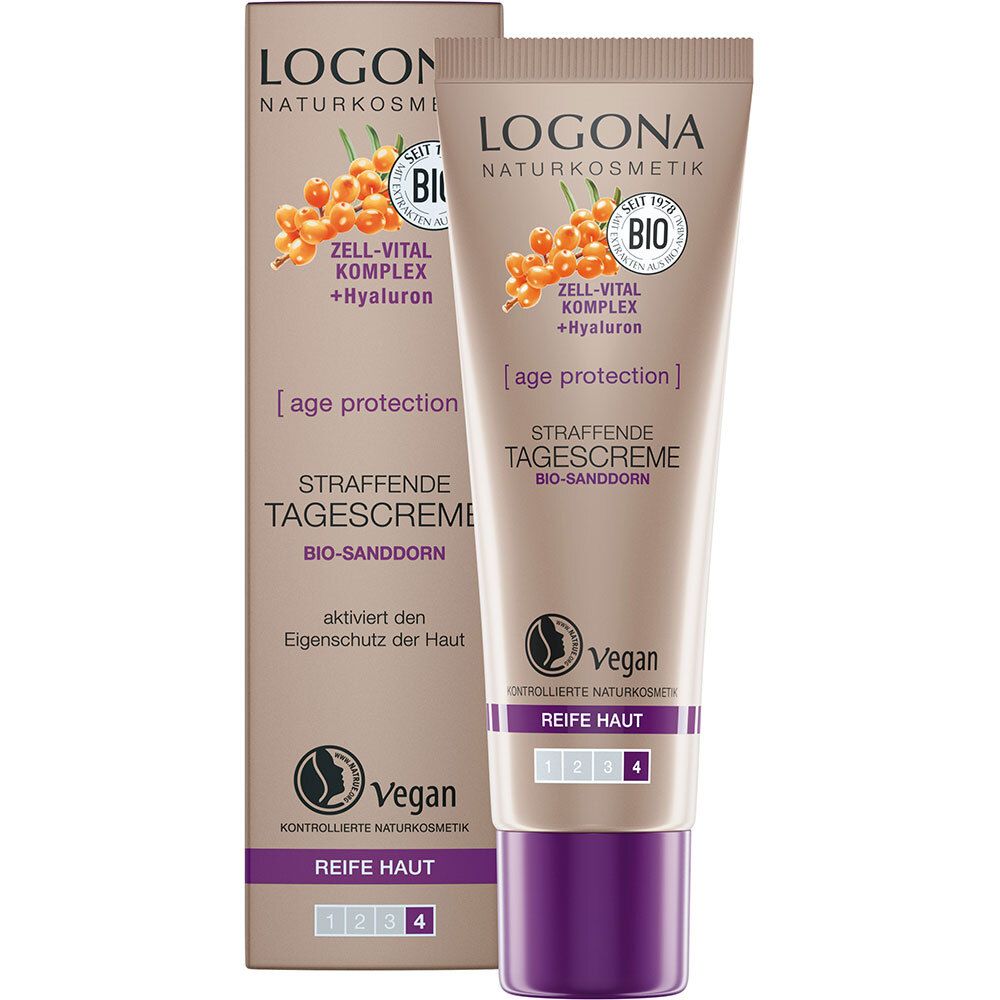 LOGONA Naturkosmetik Age Protection Crème de jour raffermissante