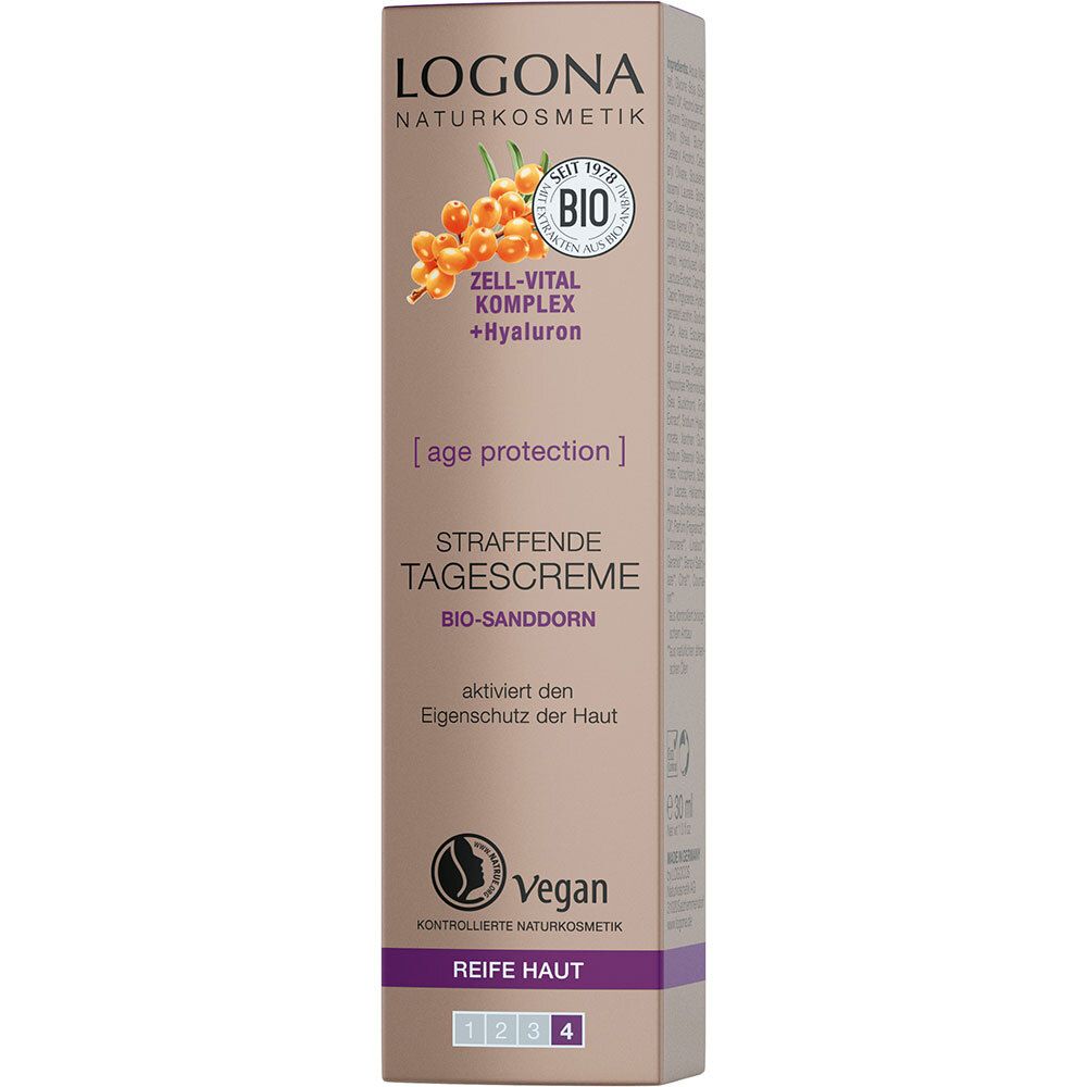 LOGONA Naturkosmetik Age Protection Crème de jour raffermissante