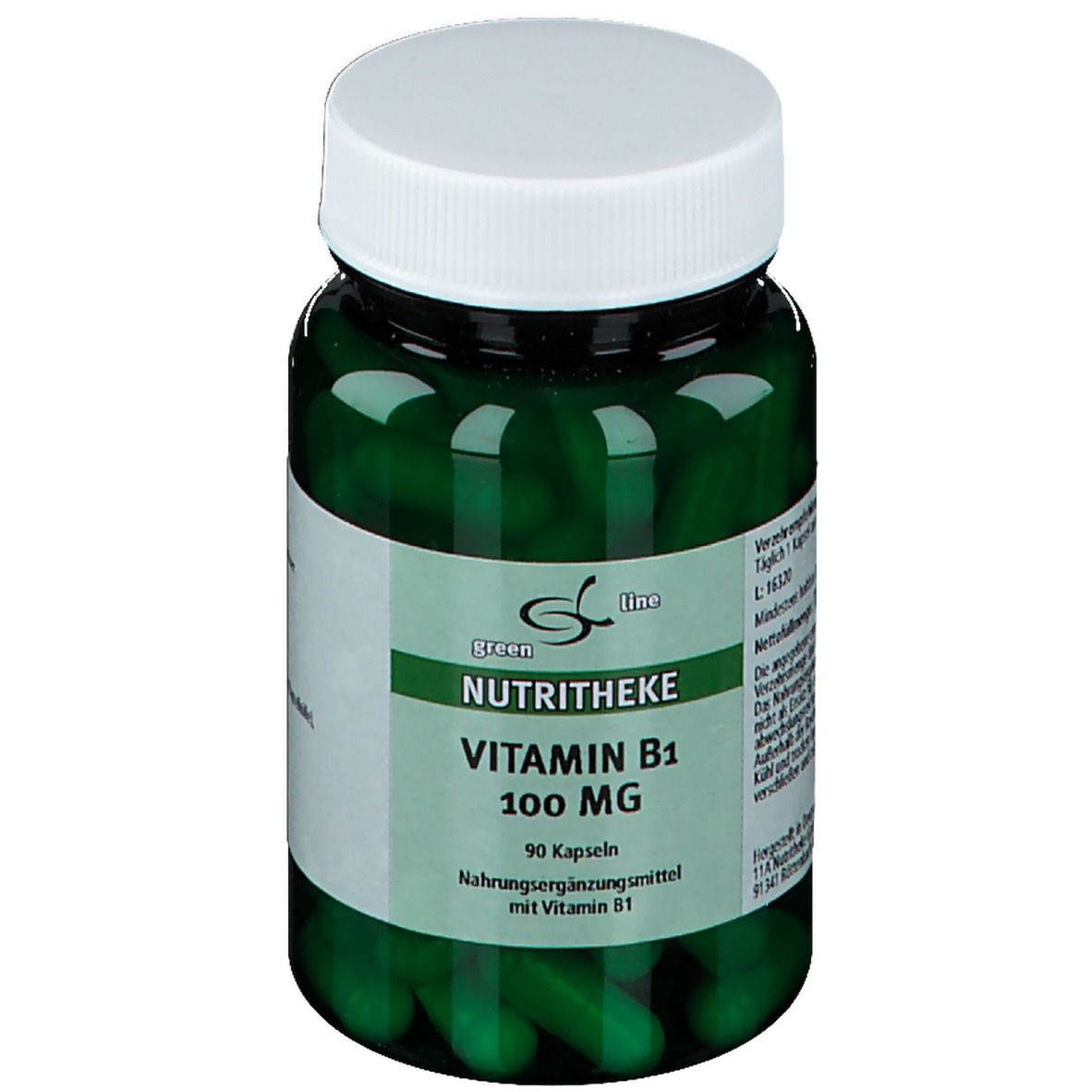 ligne verte vitamine B1 100 mg