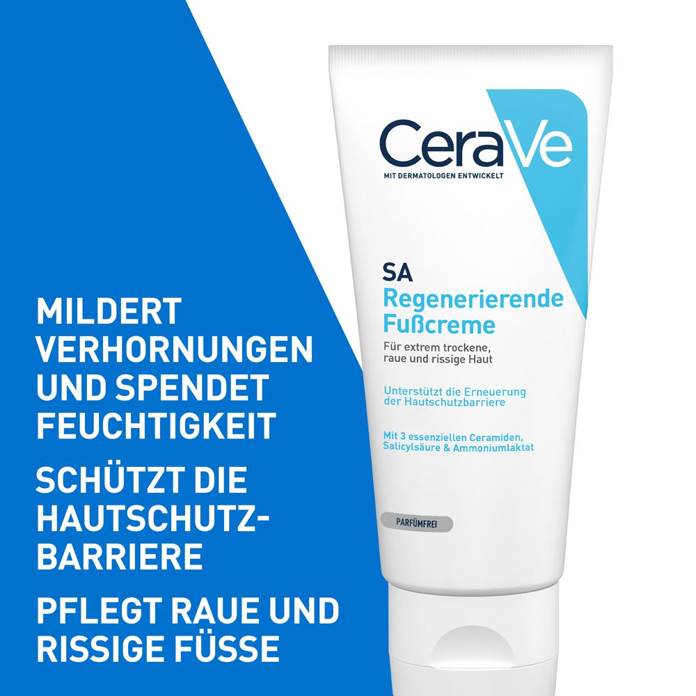 CeraVe Crème Pieds Régénérante SA