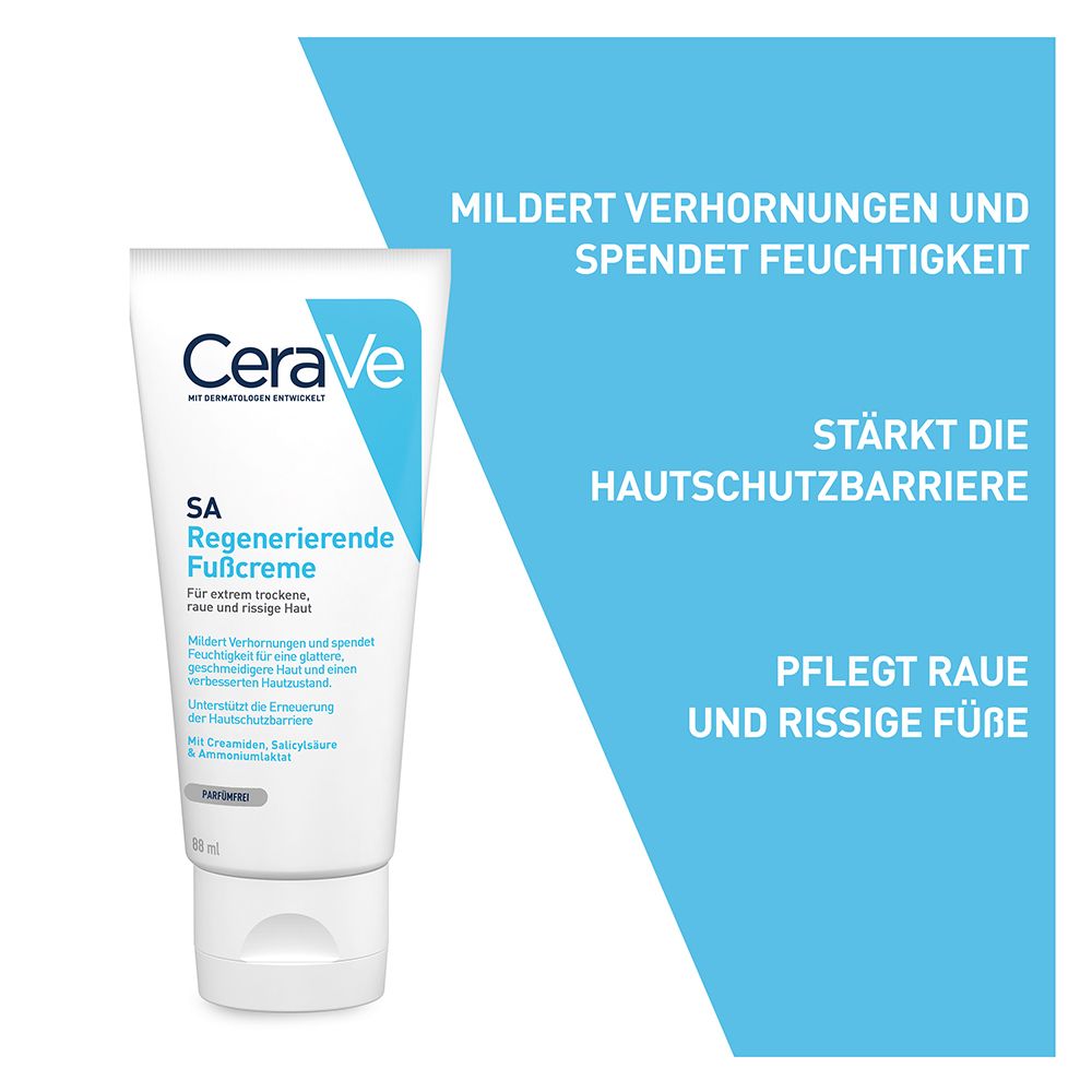 CeraVe Crème Pieds Régénérante SA