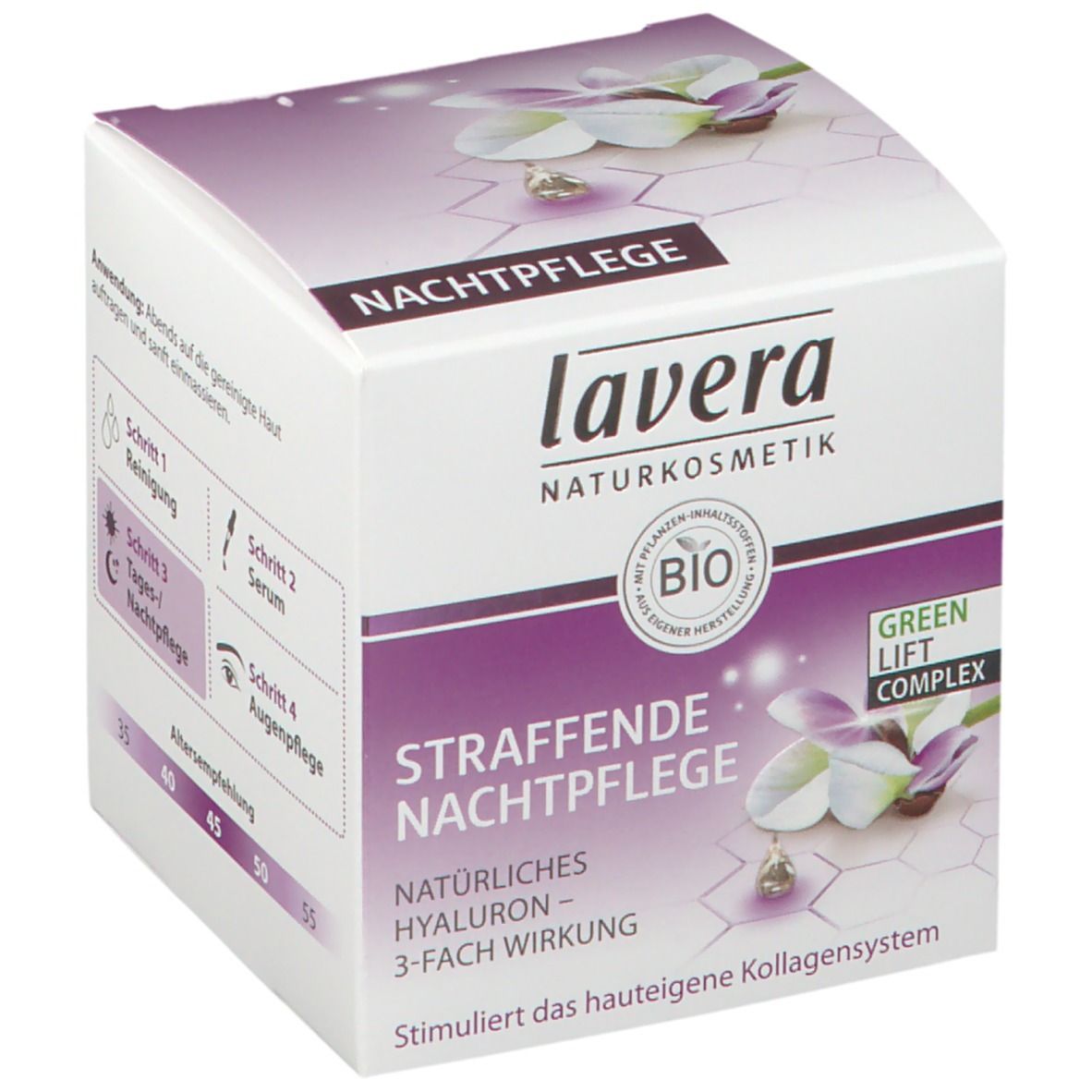 lavera straffende Nachtpflege