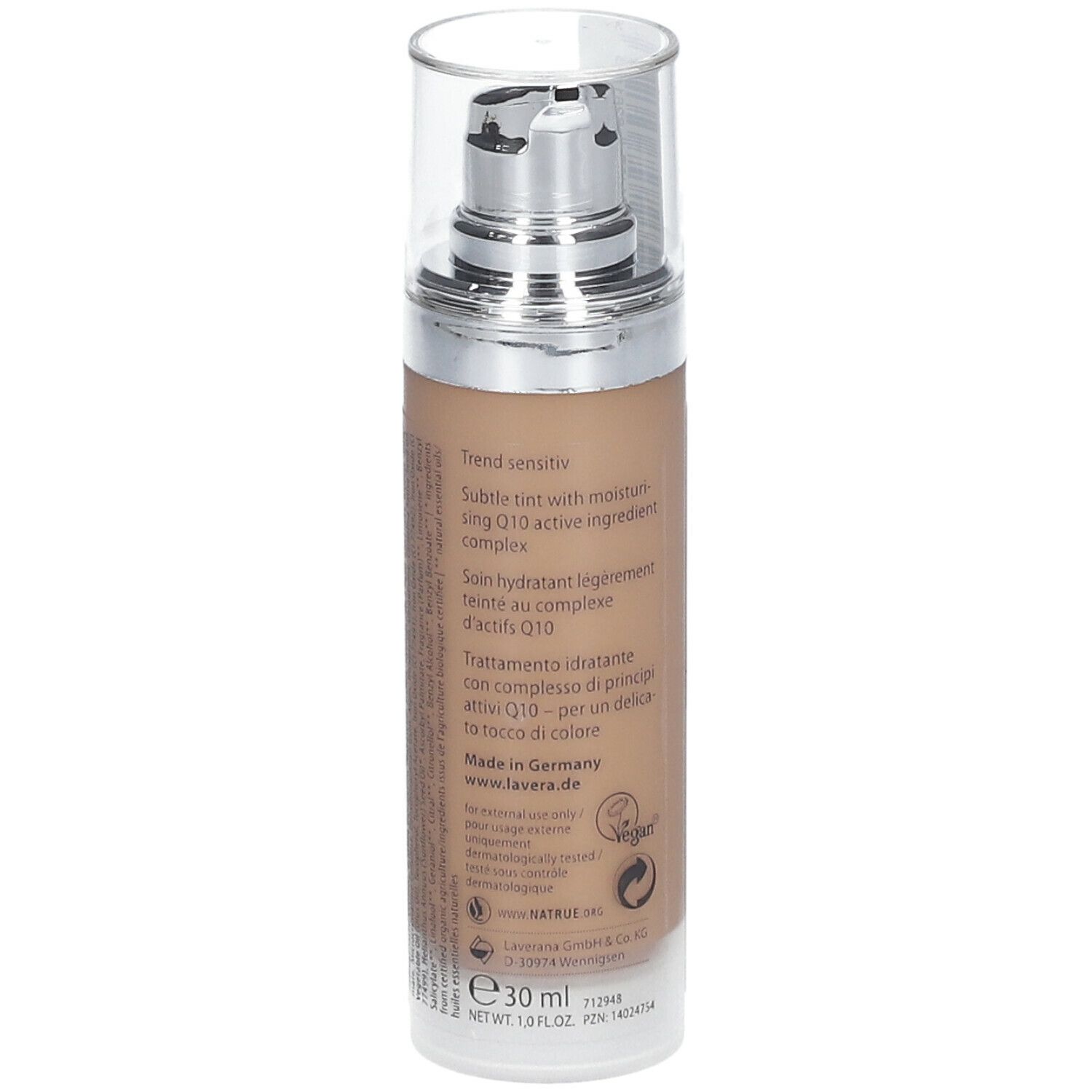 lavera TINTED MOISTURISING CREAM 3IN1 Q10 03 honey sand
