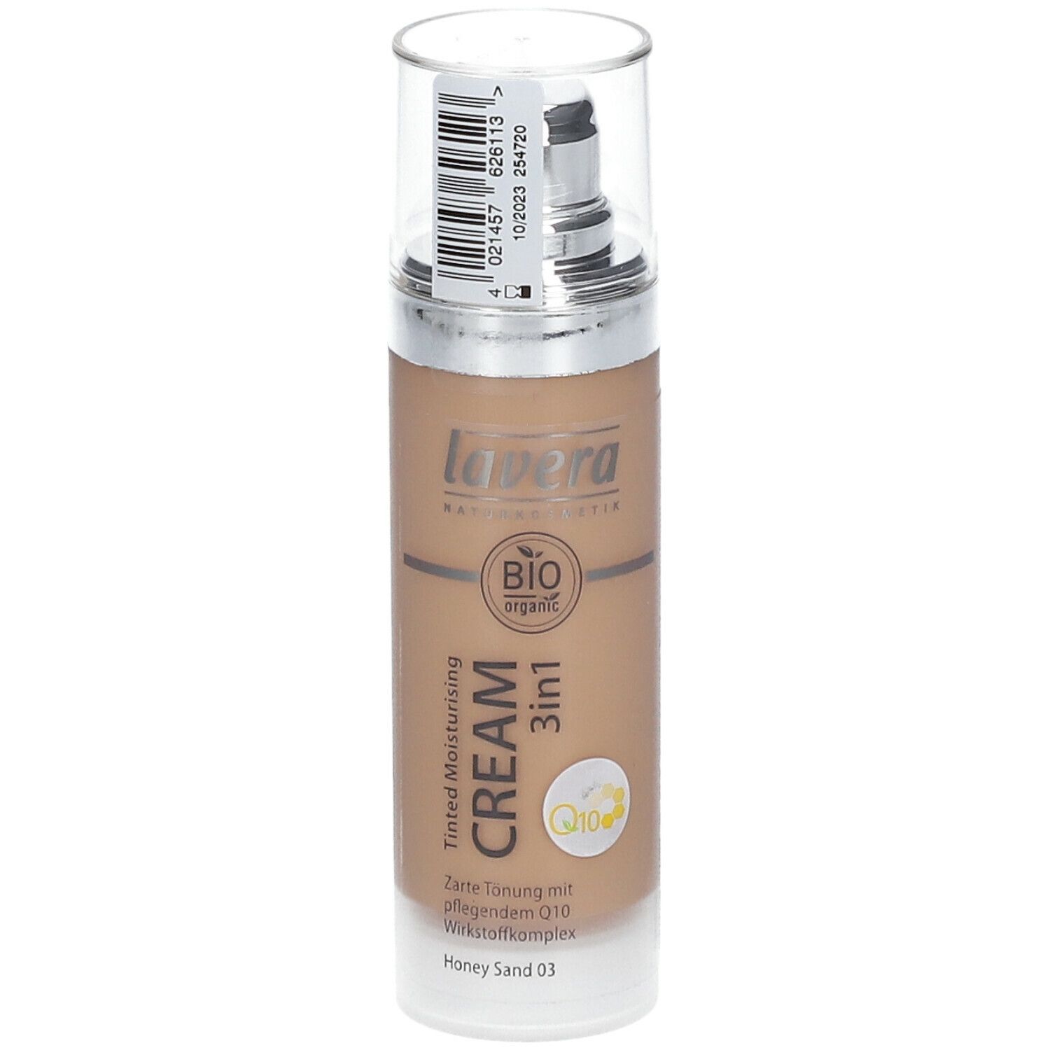 lavera TINTED MOISTURISING CREAM 3IN1 Q10 03 honey sand