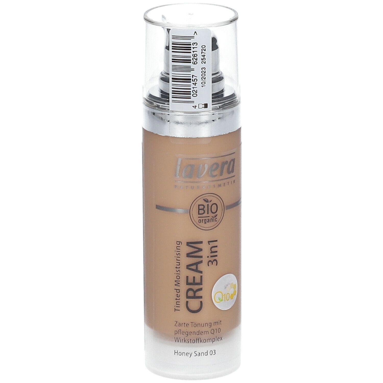 lavera TINTED MOISTURISING CREAM 3IN1 Q10 03 honey sand