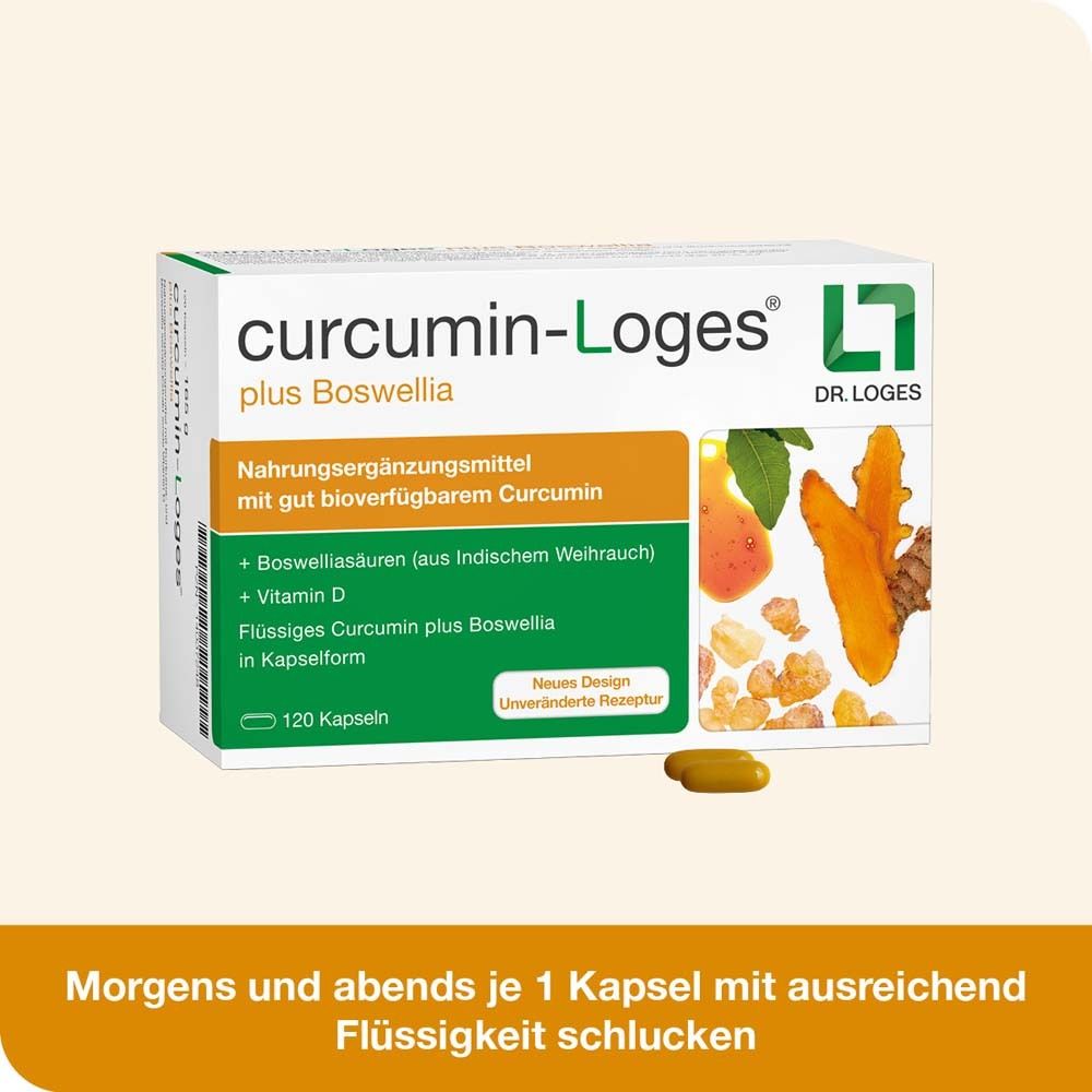 CURCUMIN-LOGES plus Boswellia Kapseln