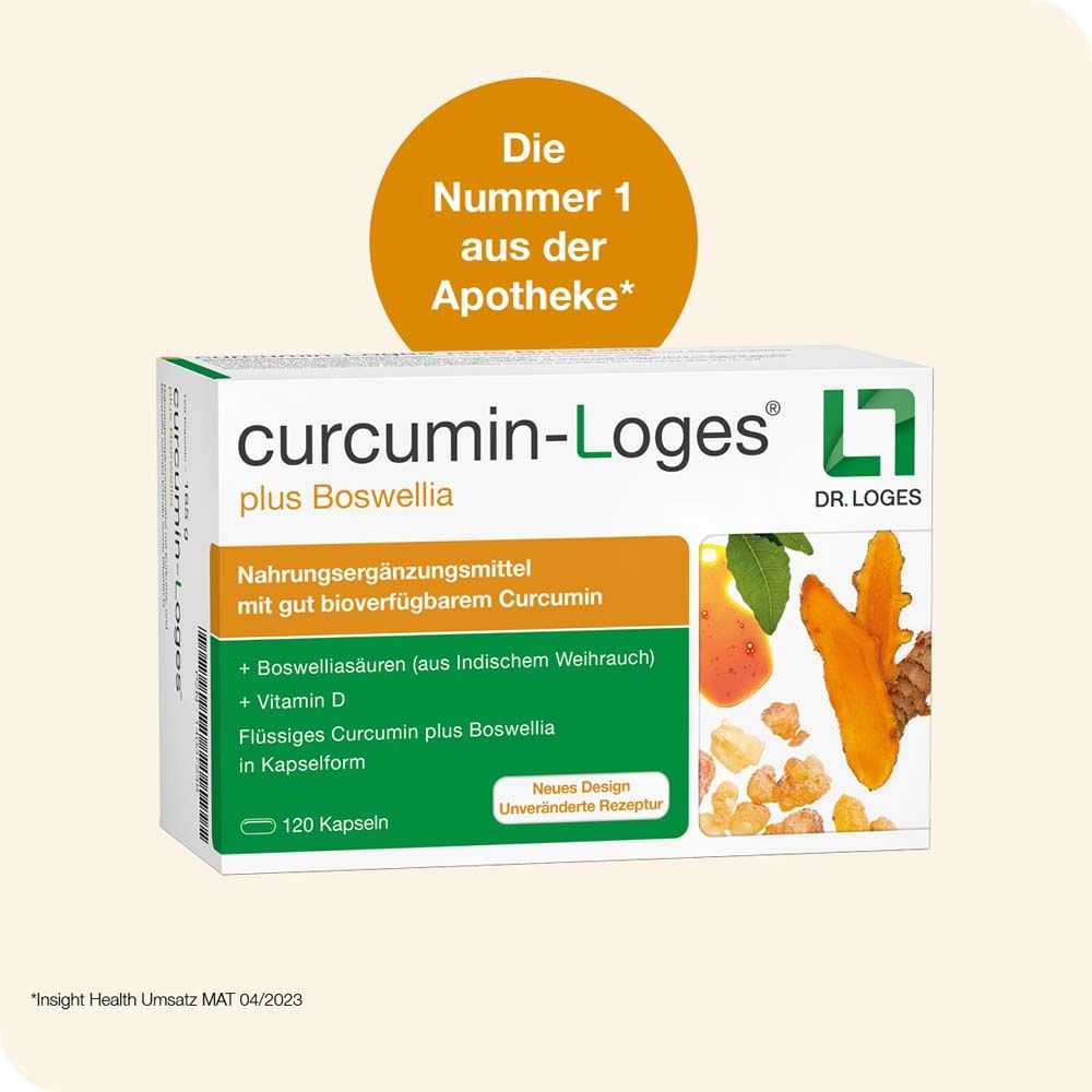 CURCUMIN-LOGES plus Boswellia Kapseln