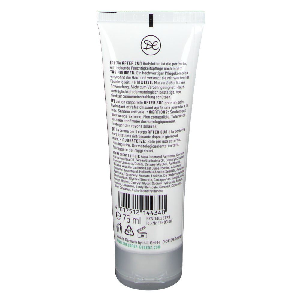 Dresdner Essenz After Sun Bodylotion Tag am Meer limited Edition