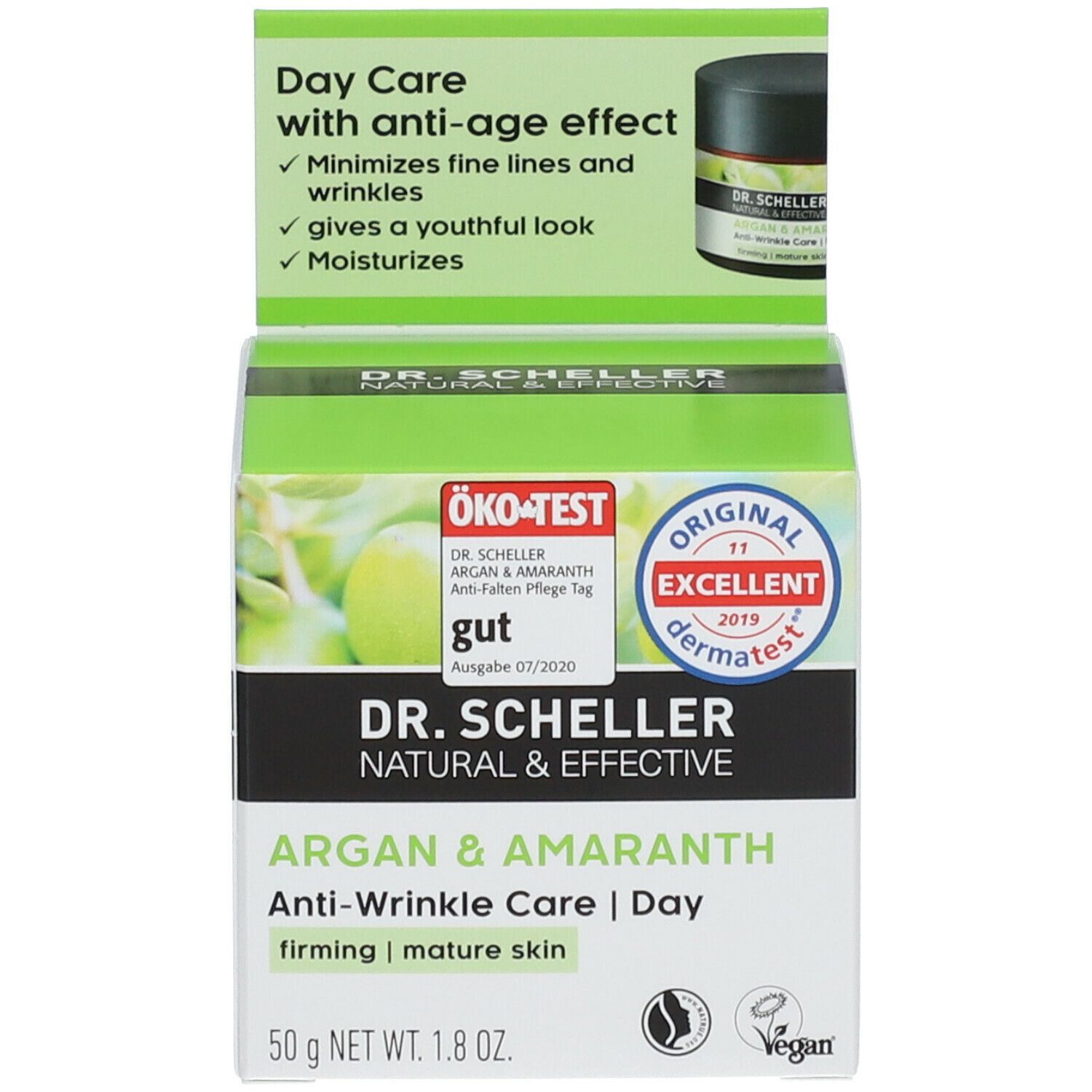 DR. SCHELLER Argan & Amaranth Anti-Falten Pflege Tag